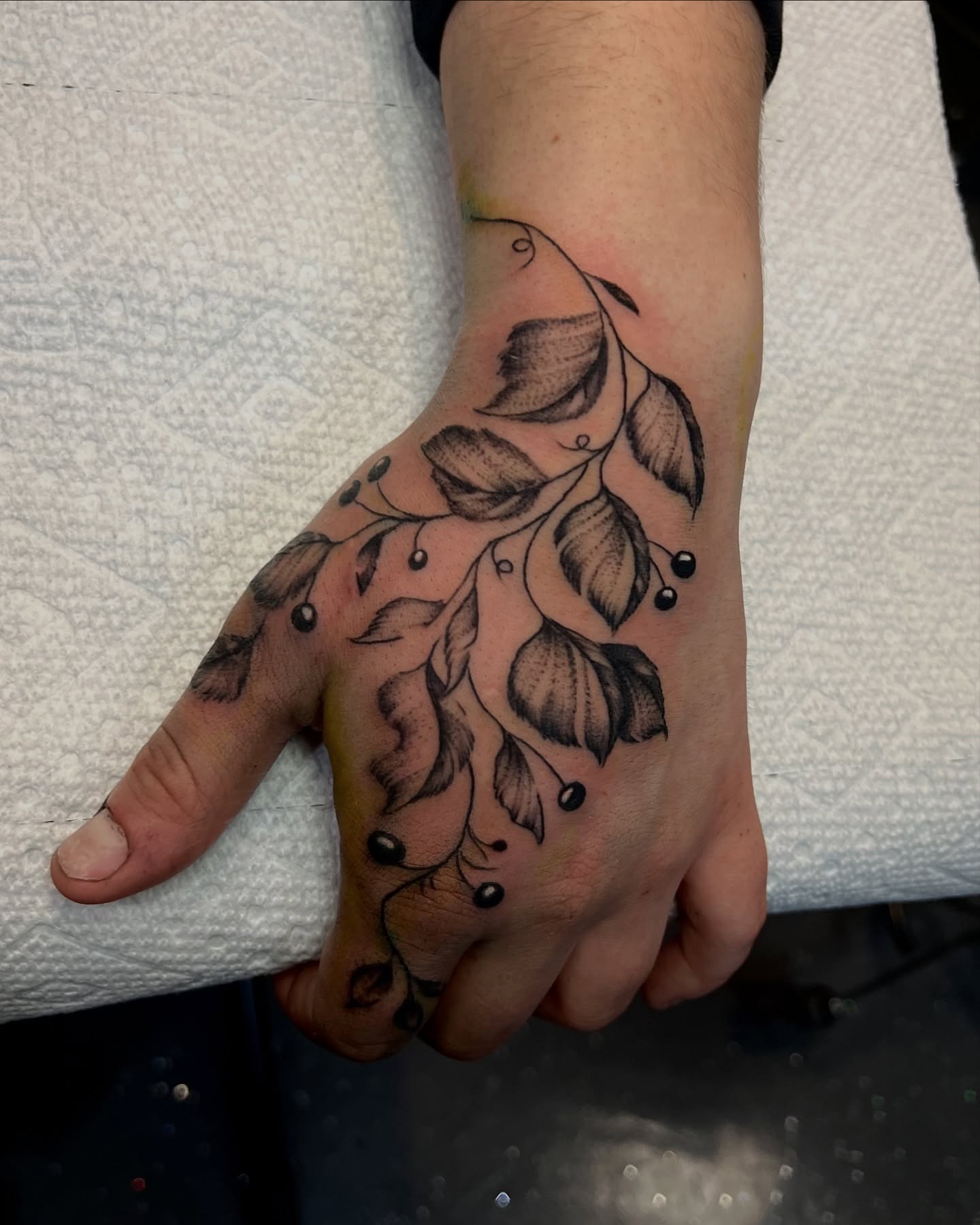 Tattoo by @tatsbysass — black_and_grey