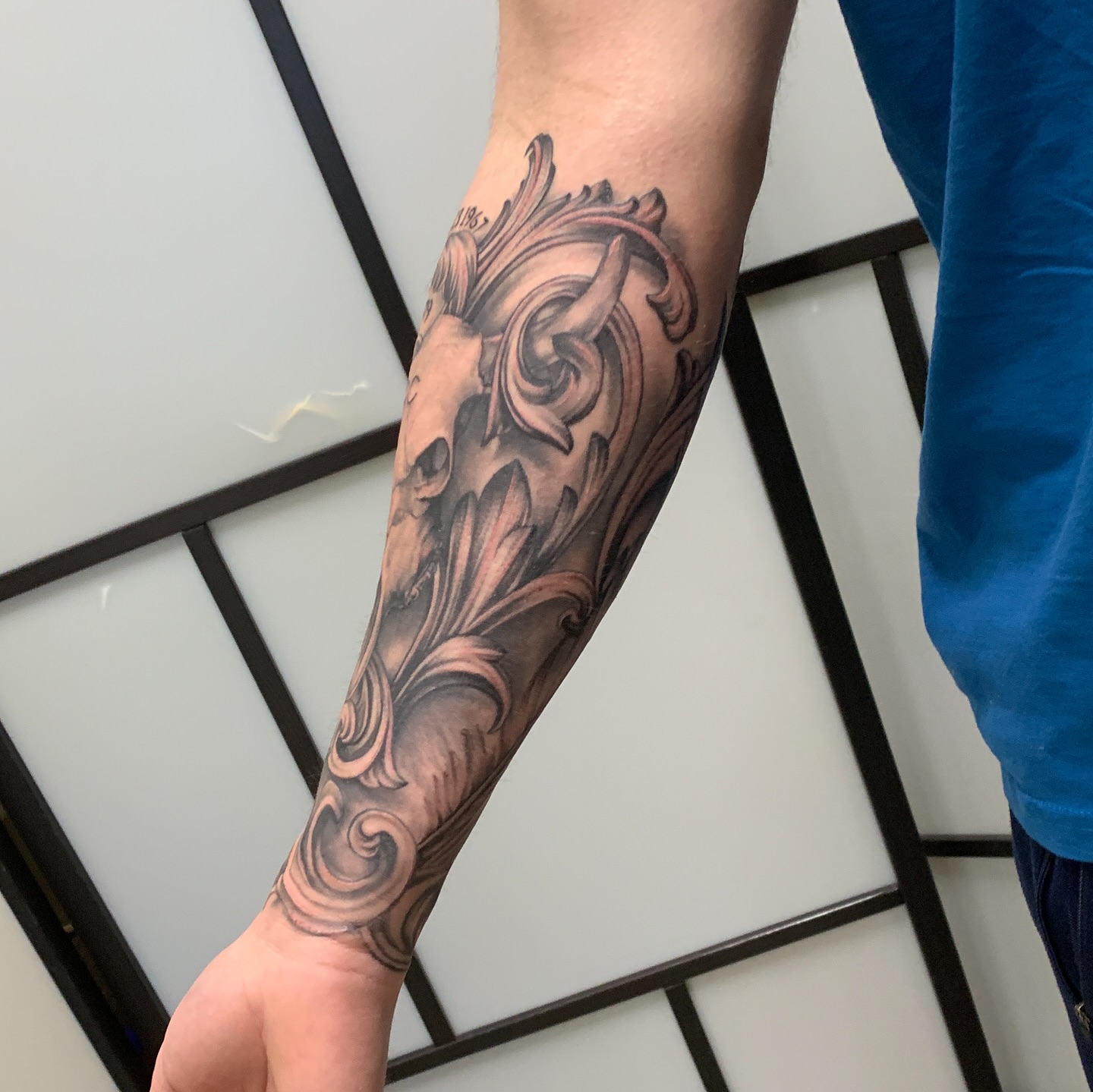 Tattoo by @macplanttattoos — ornamental