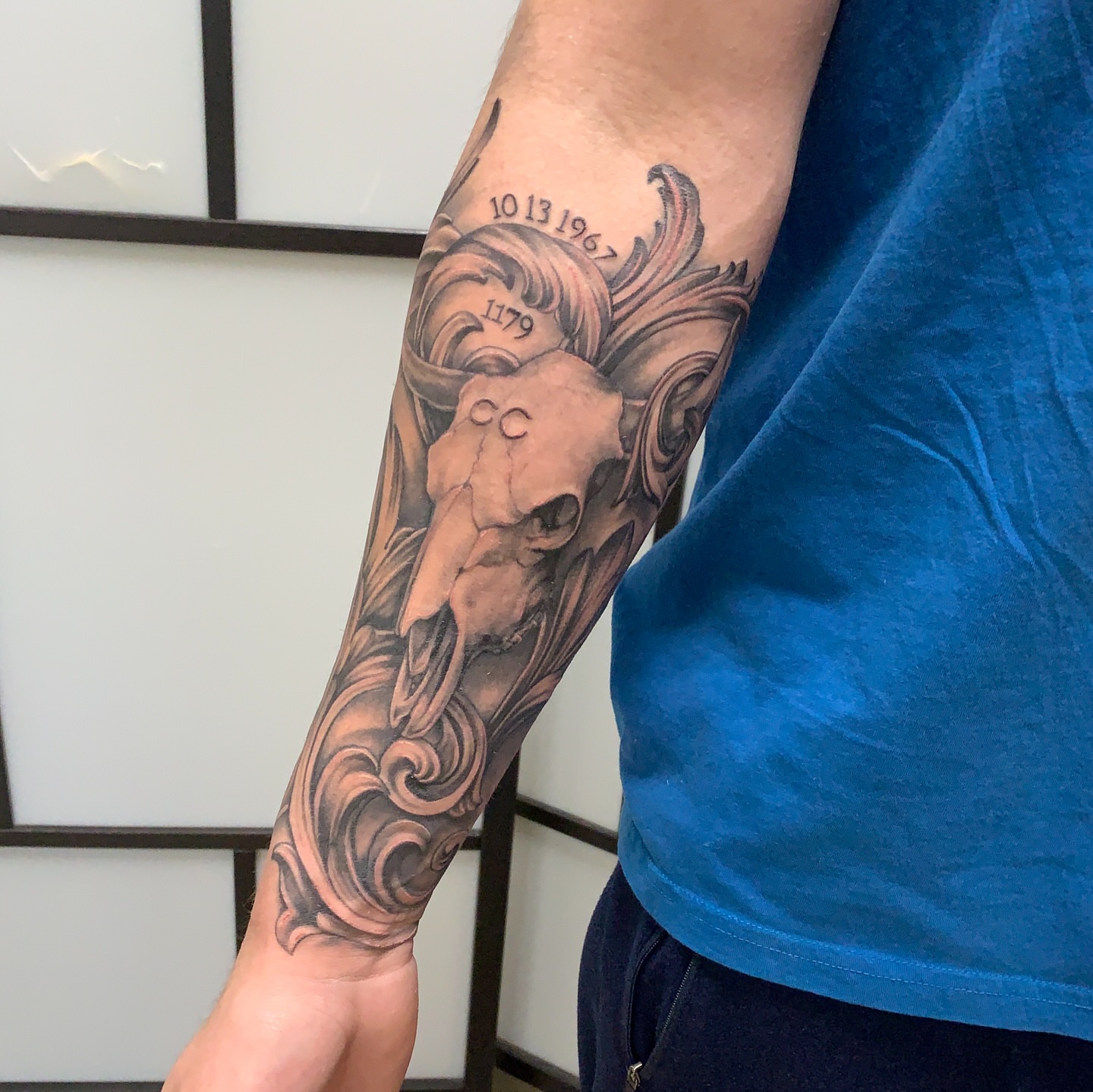 Tattoo by @macplanttattoos — realism, dark_realism