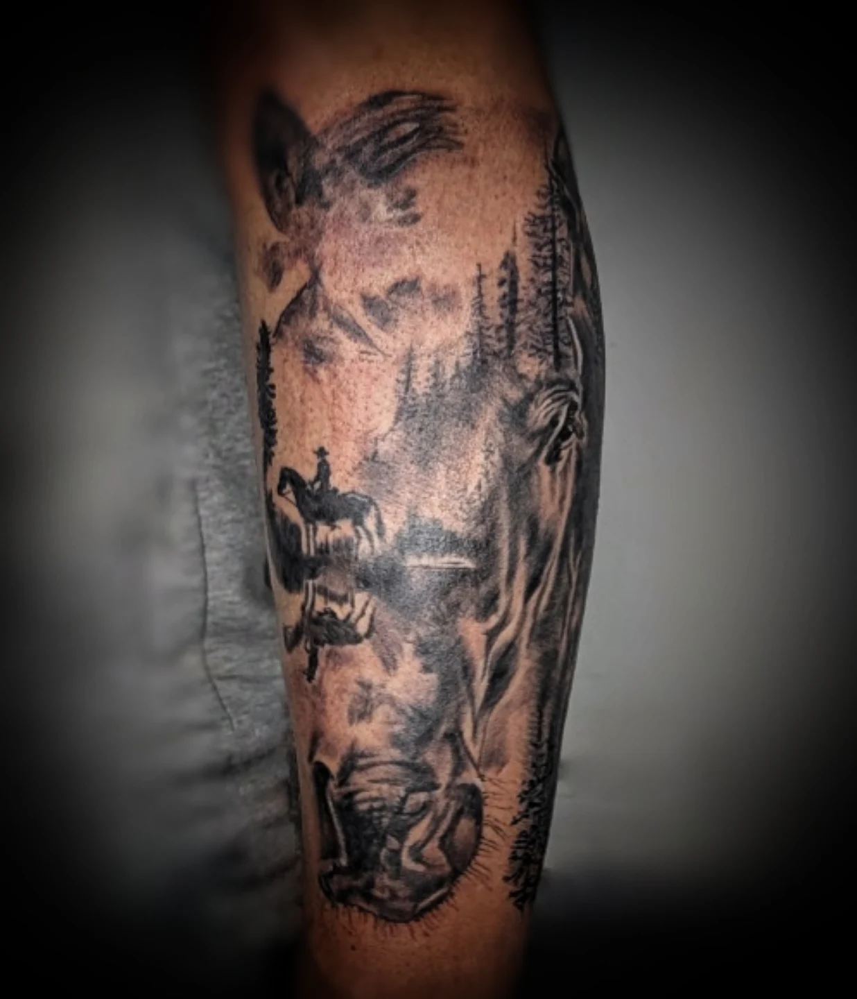 Tattoo by @baris.tattoos — black_and_grey, realism