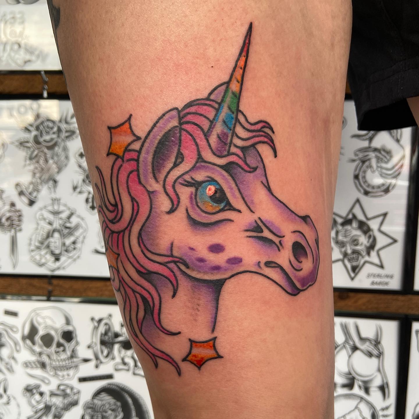 Tattoo by @electriclucy — new_school