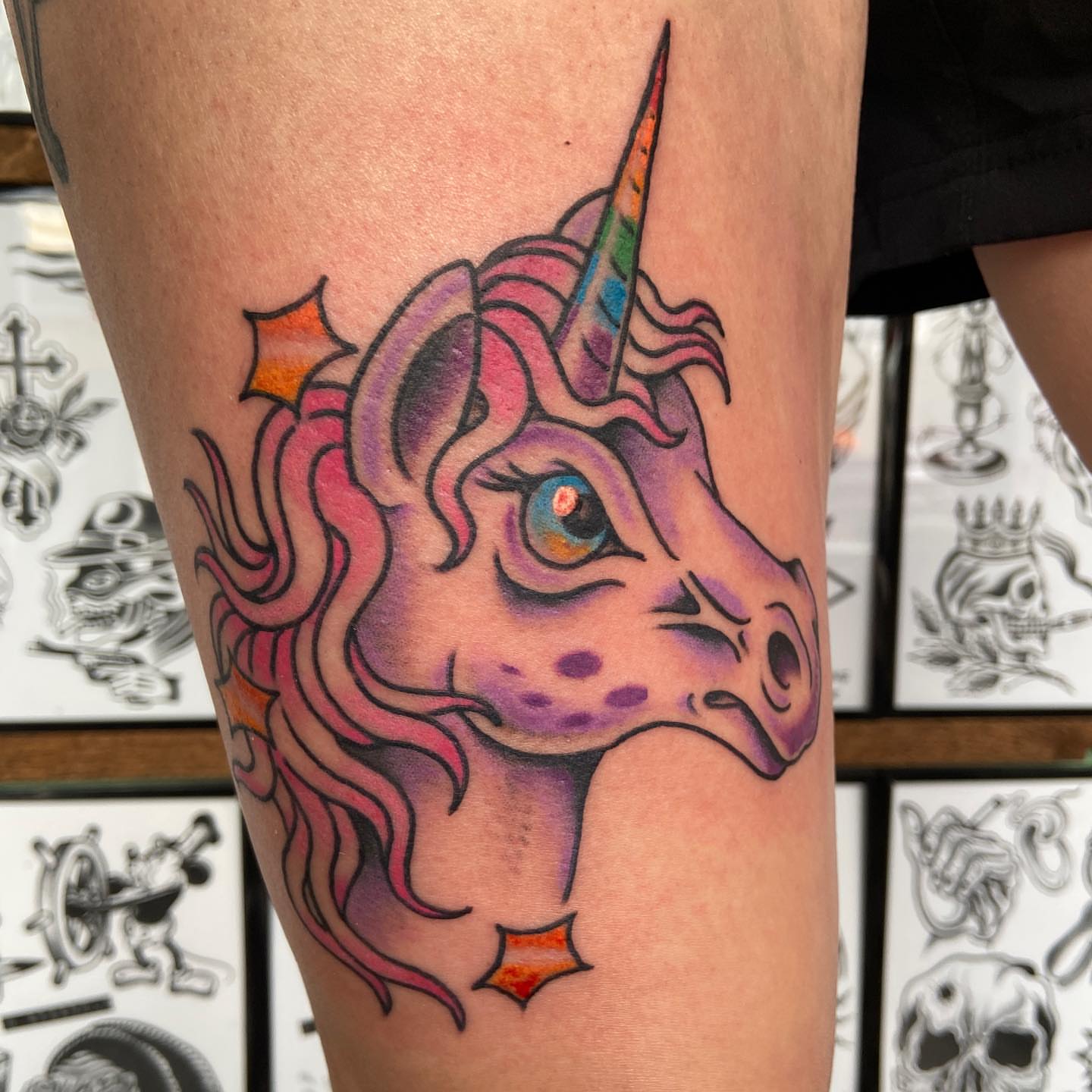 Tattoo by @electriclucy — new_school