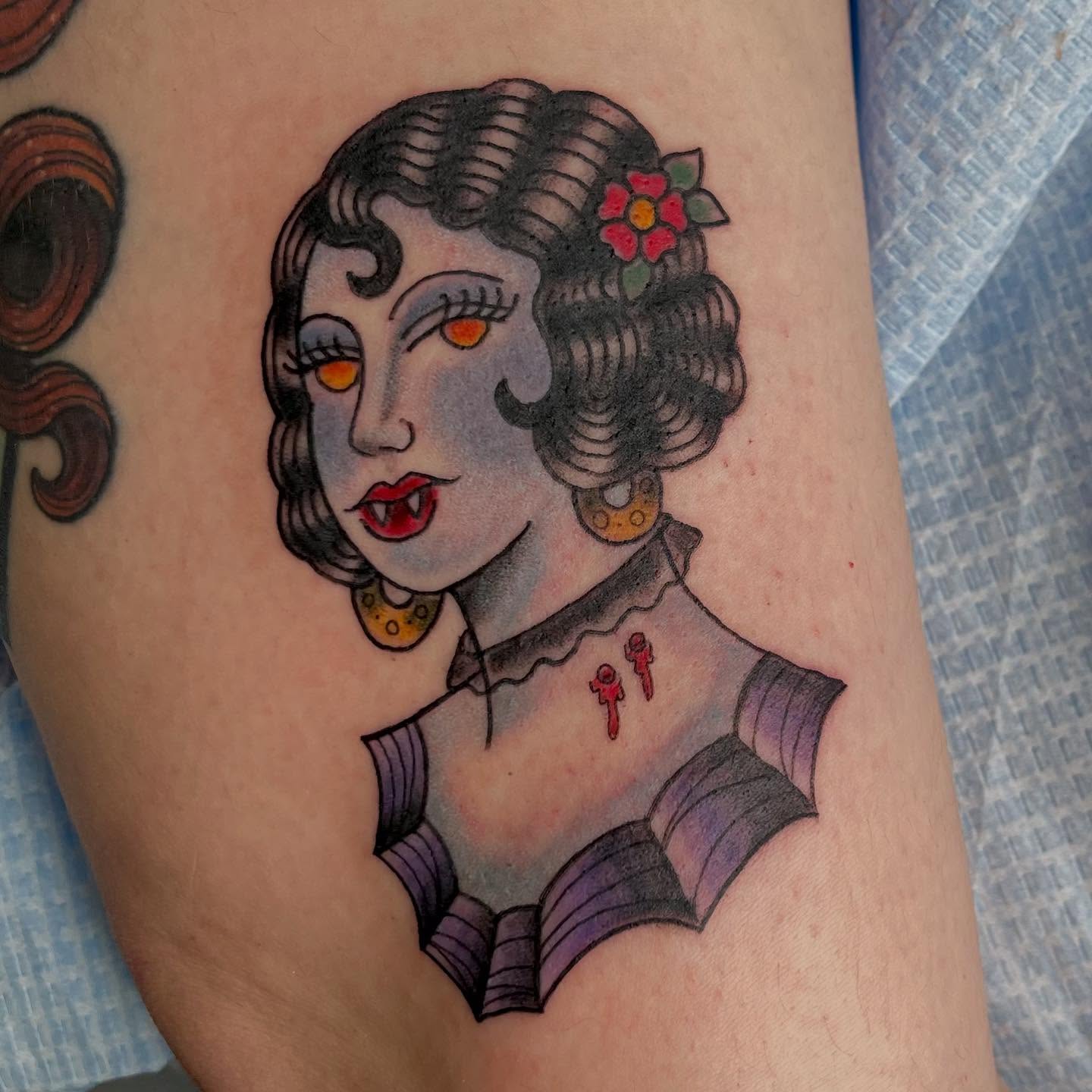Tattoo by @agirlnamed_sue — american_traditional