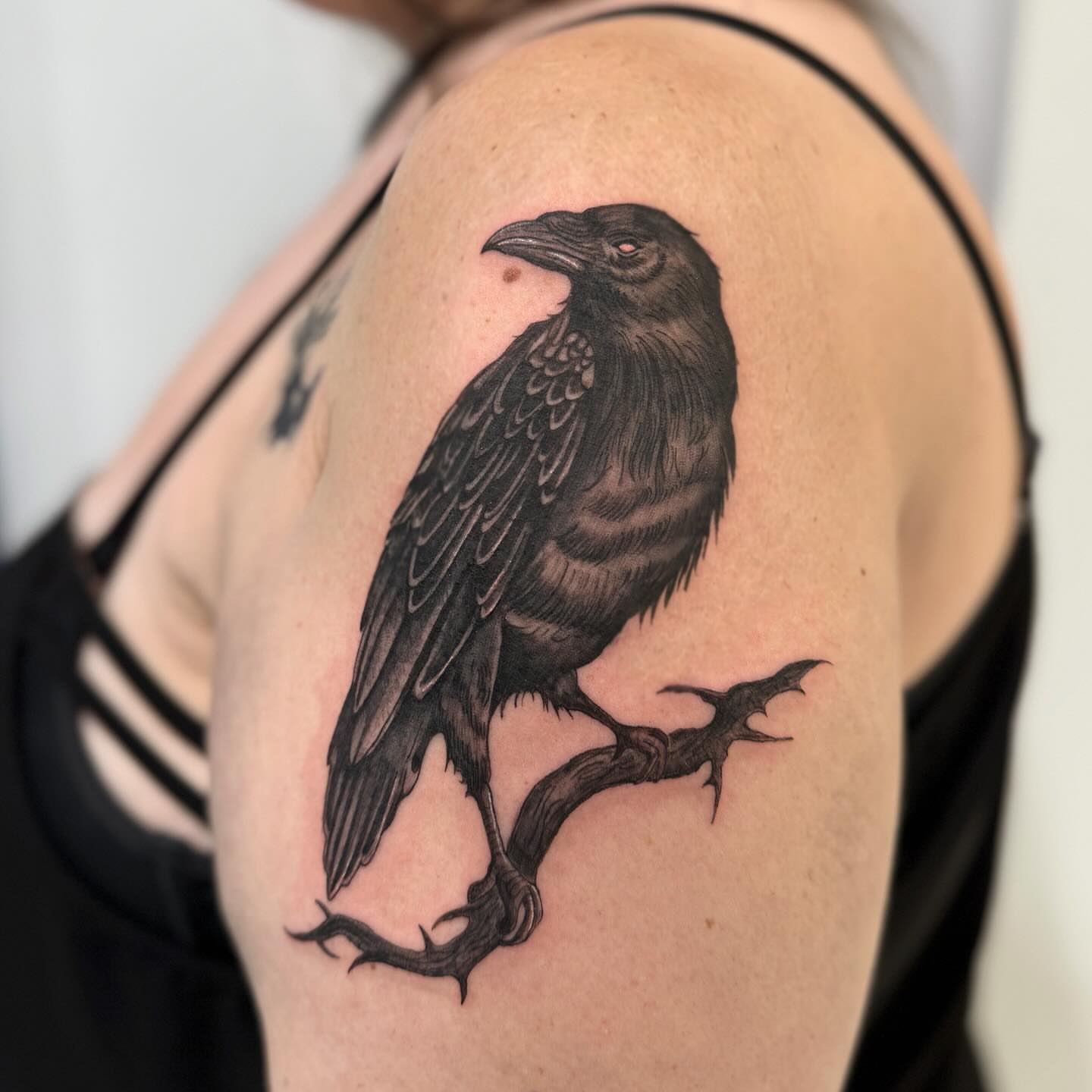 Tattoo by @ireland_tattoo — black_and_grey, realism
