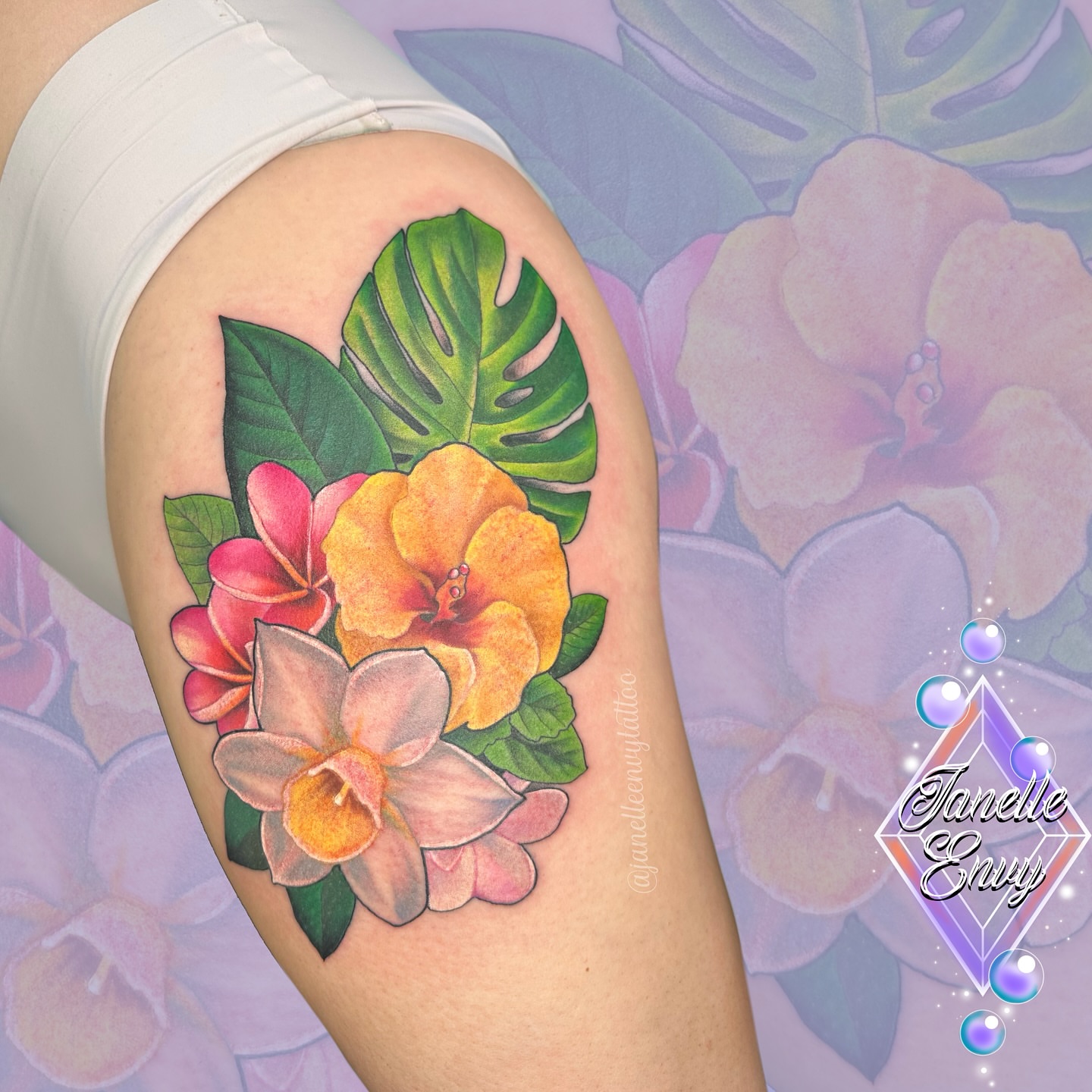 Tattoo by @janelleenvytattoo — realism