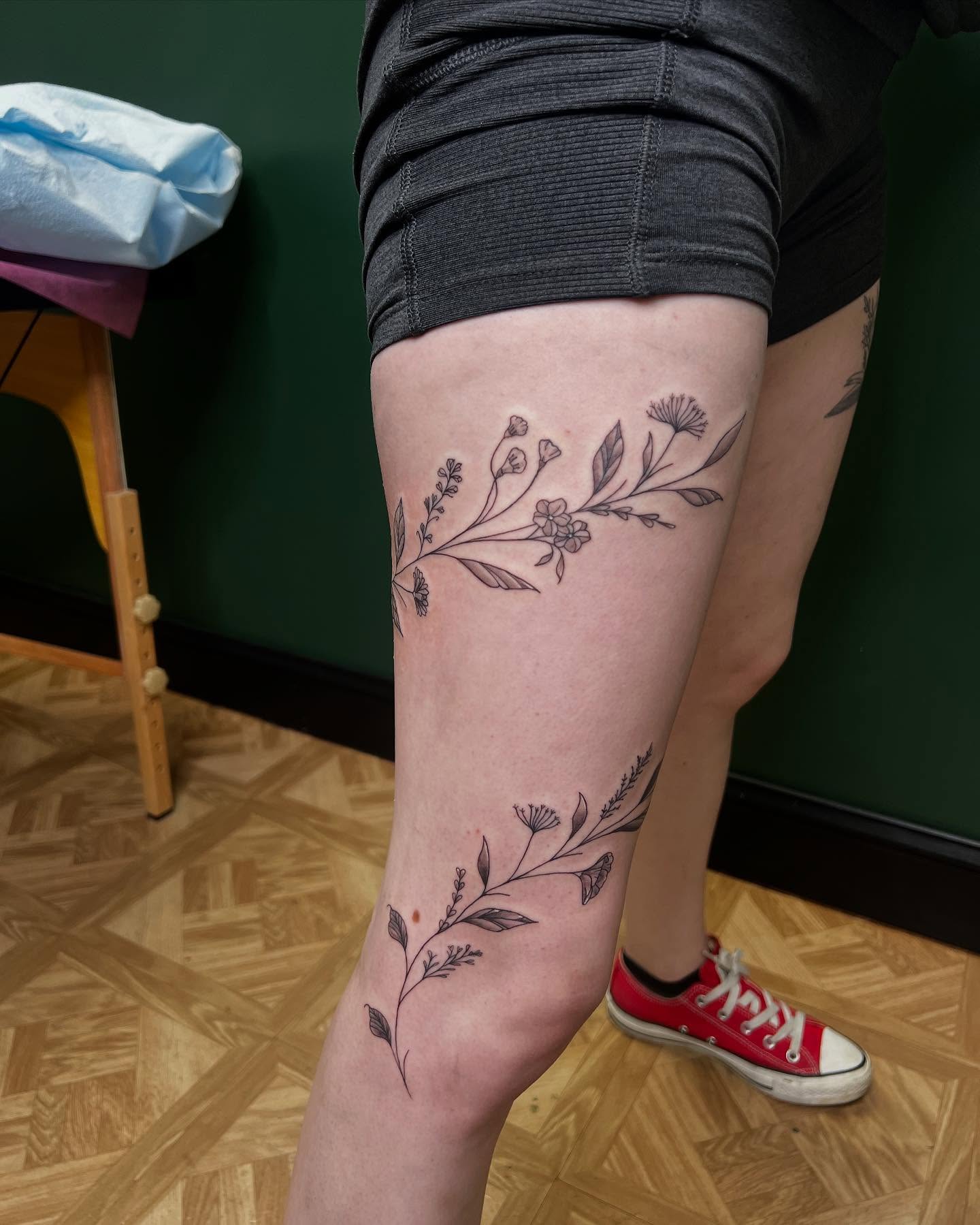 Tattoo by @tattoosbyrach β fine_line, black_and_grey