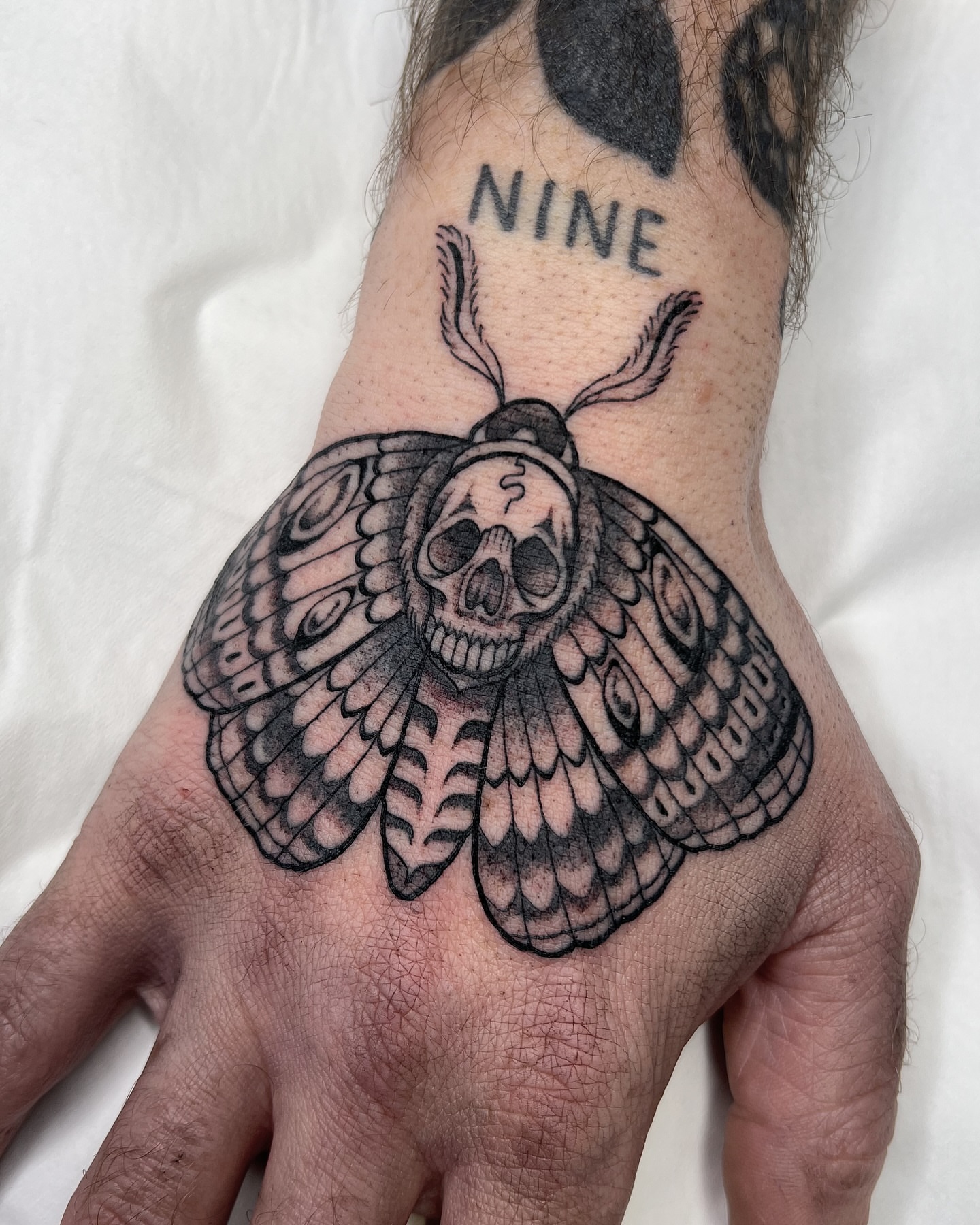 Tattoo by @courtneylloydtattoos — black_and_grey, realism
