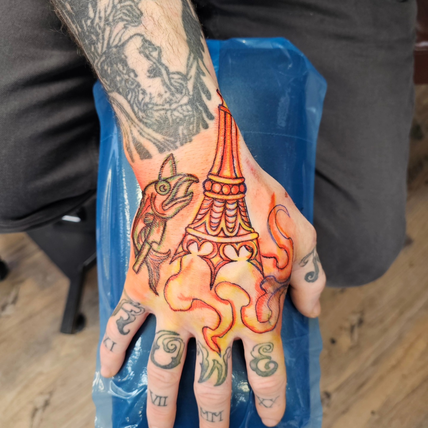 Tattoo by @indeedilly — american_traditional