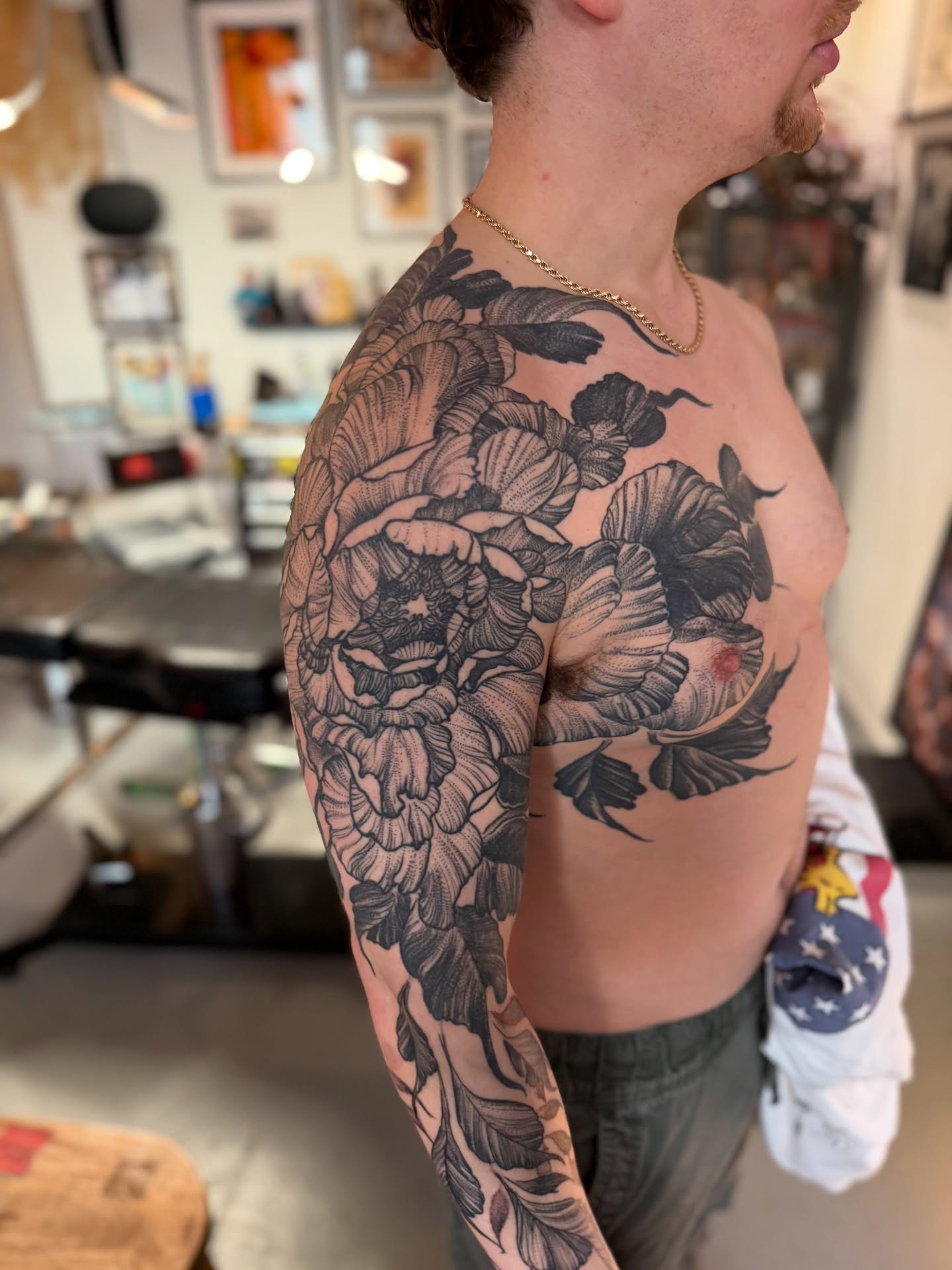 Tattoo by @blackbenny — black_and_grey
