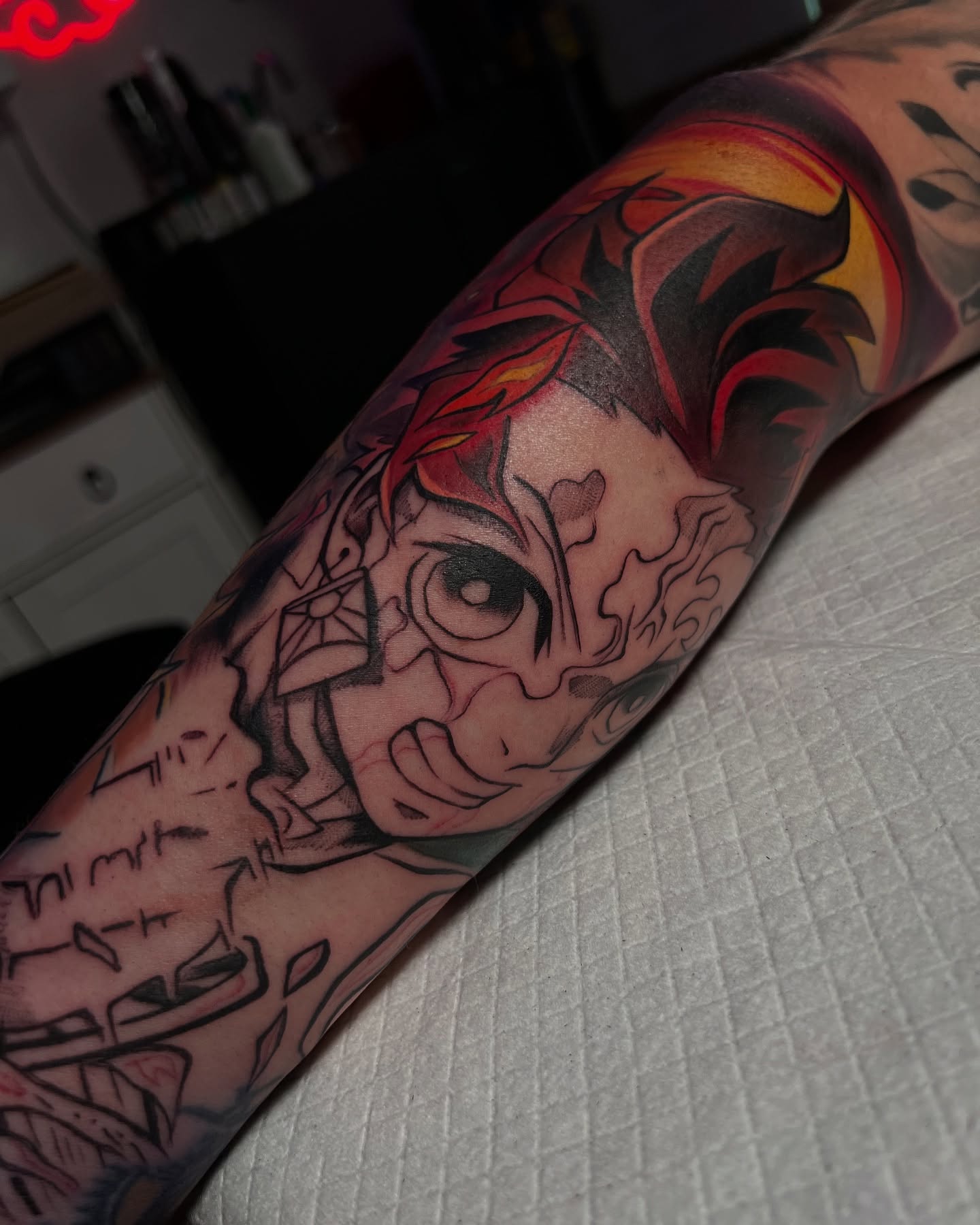 Tattoo by @nightcitytattoos β anime