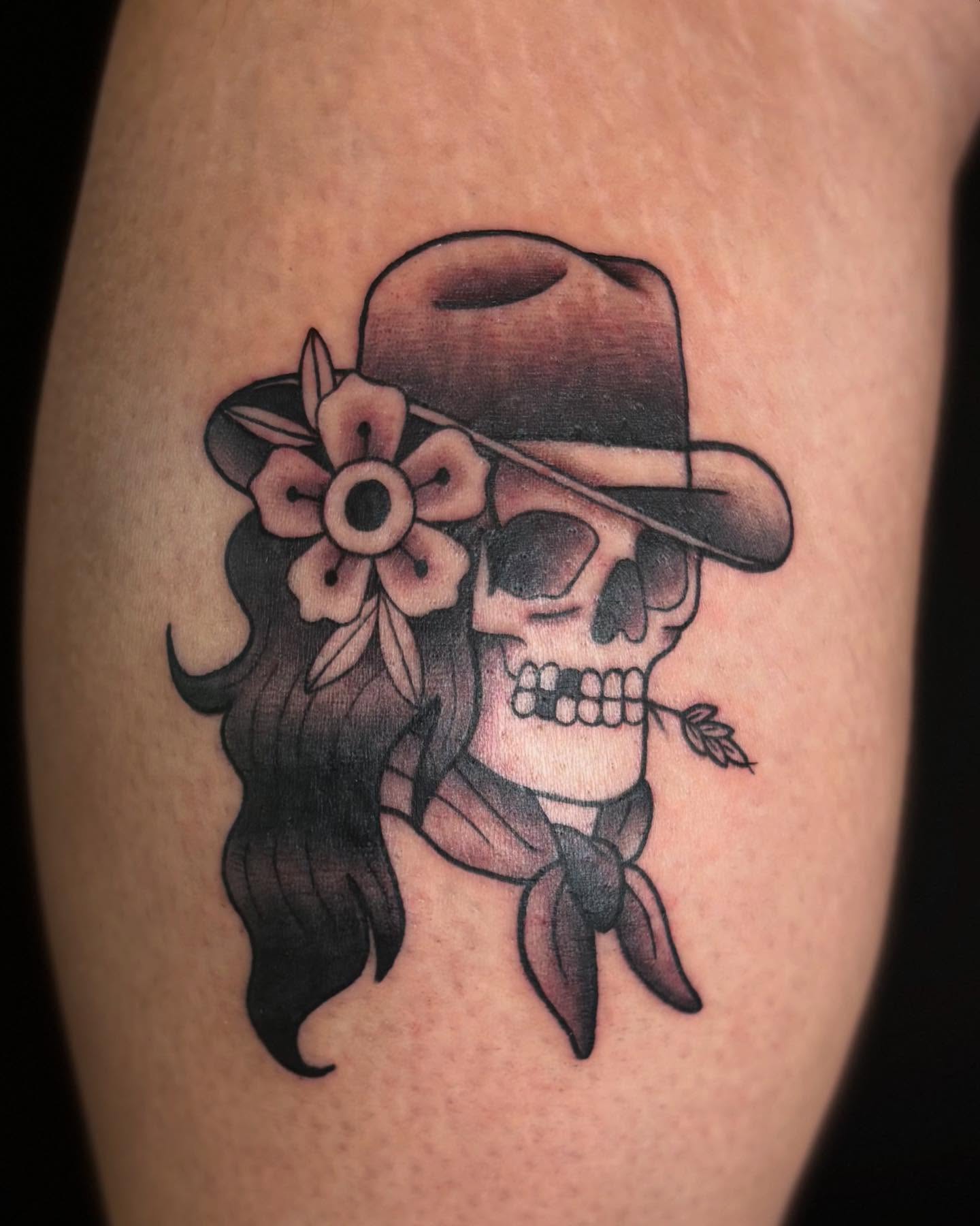Tattoo by @songsparrowink — american_traditional
