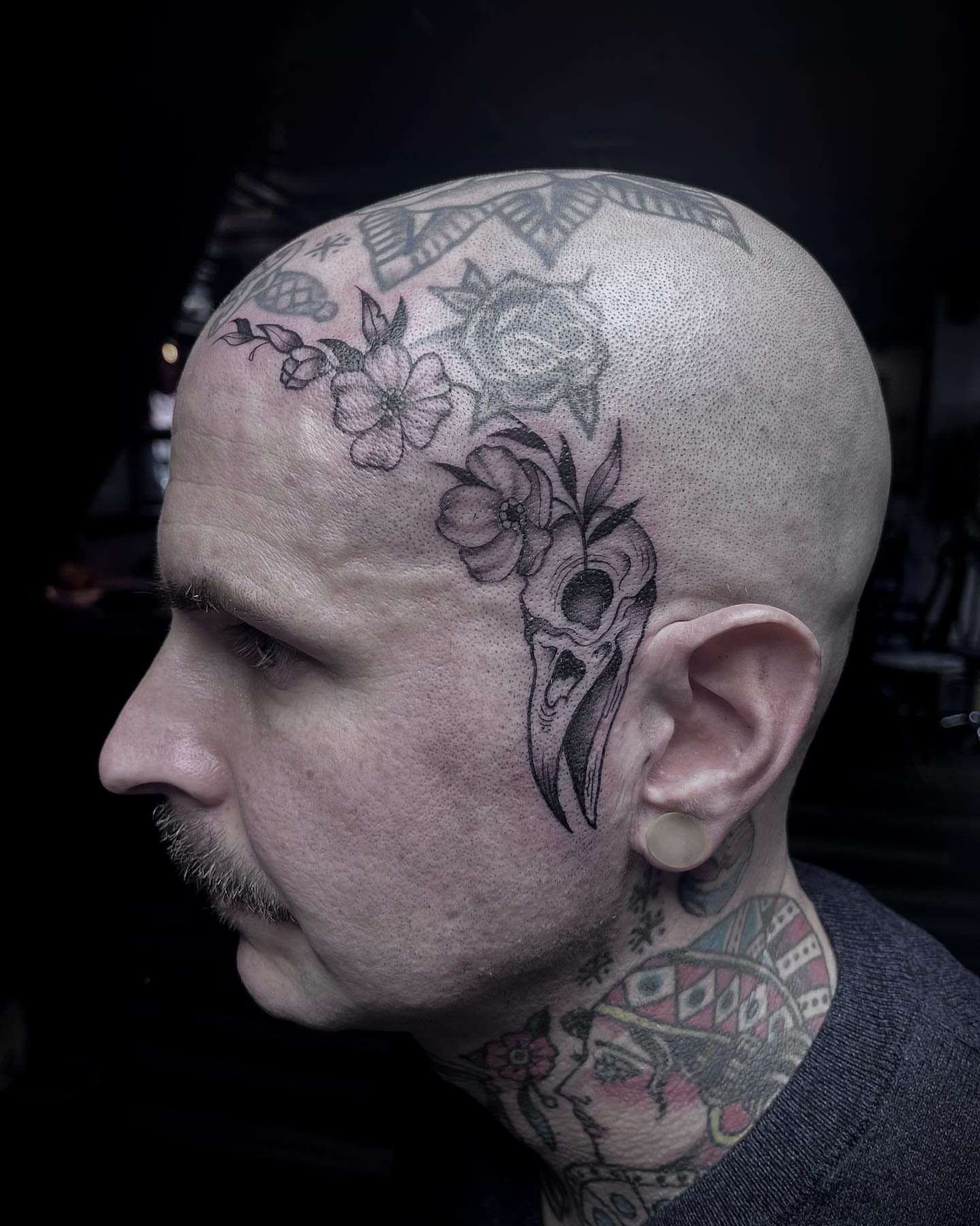 Tattoo by @rosie_coyote — black_and_grey