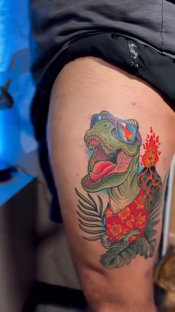 Tattoo by @derekcillaartwork — new_school
