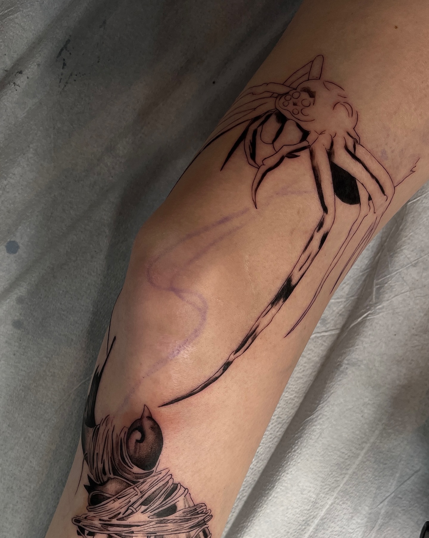 Tattoo by @smq_tattoo — black_and_grey
