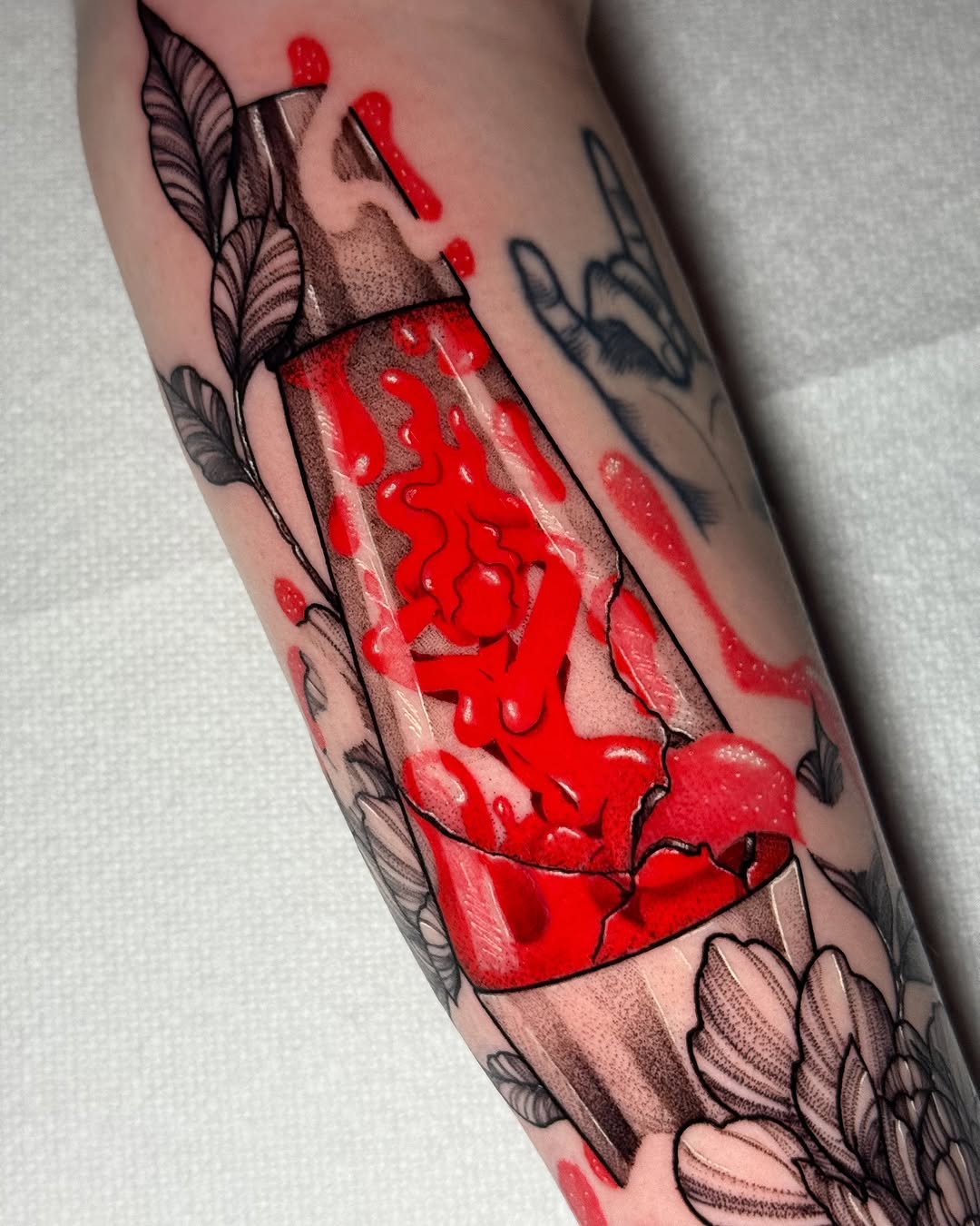 Tattoo by @doomedtattoo — realism, trash_polka