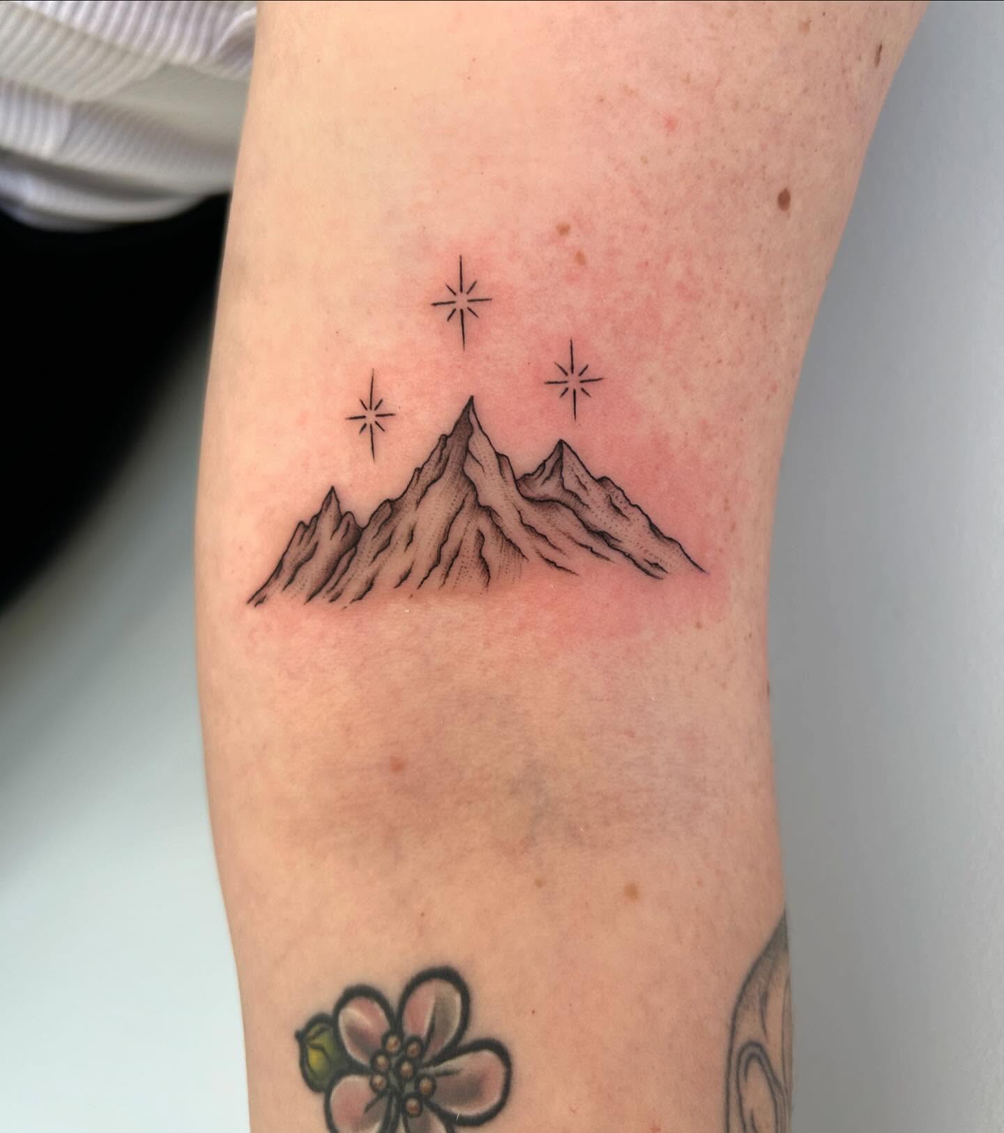 Tattoo by @chaotic__fern β black_and_grey