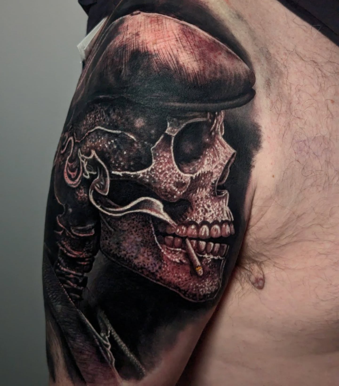 Tattoo by @abbiemorphewtattoos — realism, dark_realism