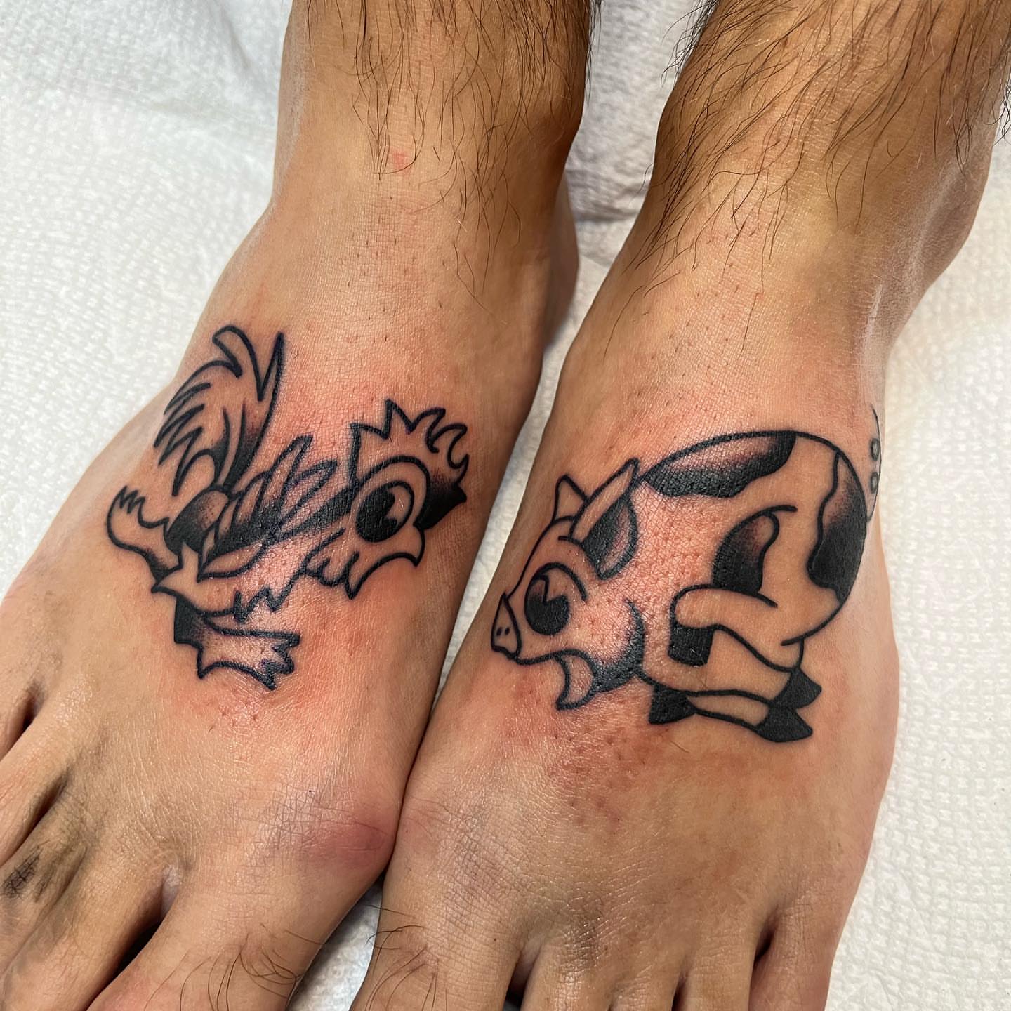 Tattoo by @tattooskii — black_and_grey
