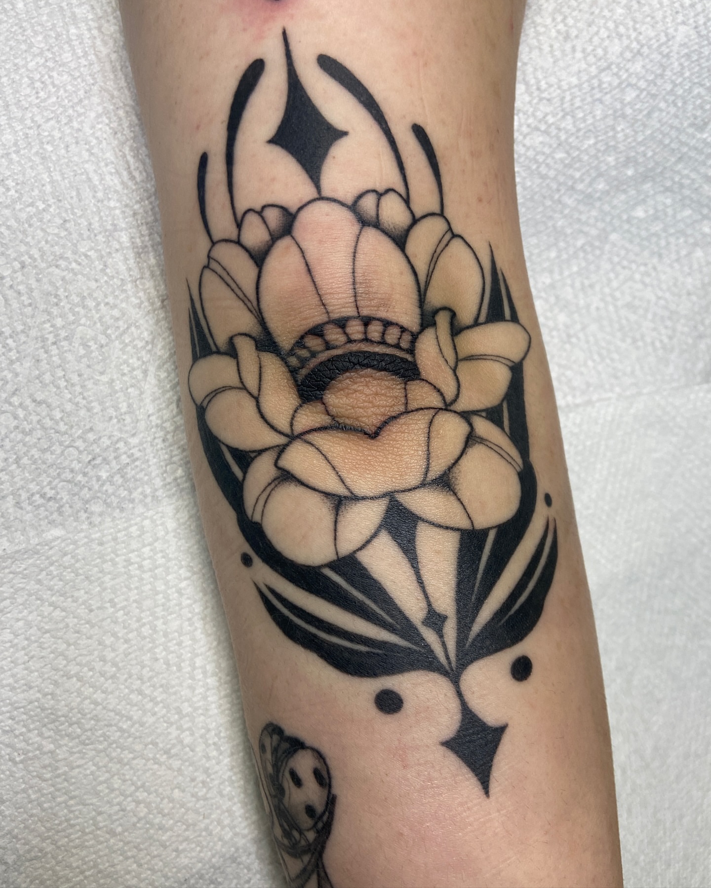 Tattoo by @blairrydell — black_and_grey