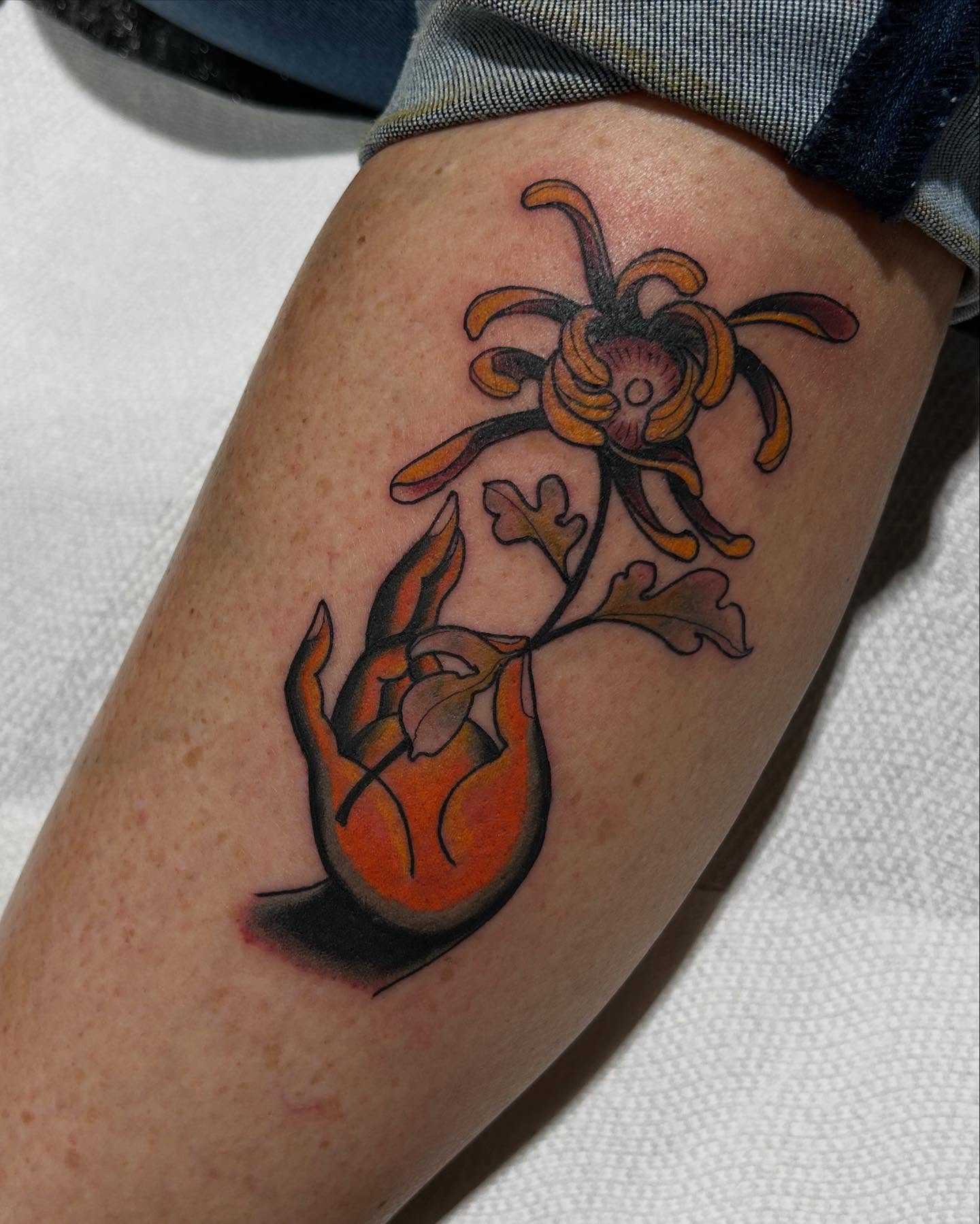 Tattoo by @obiecruztattoo โ american_traditional