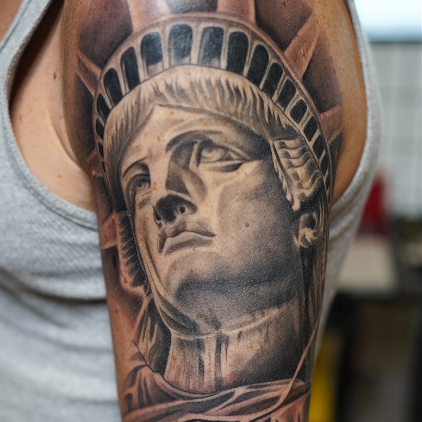 Tattoo by @workofant — realism