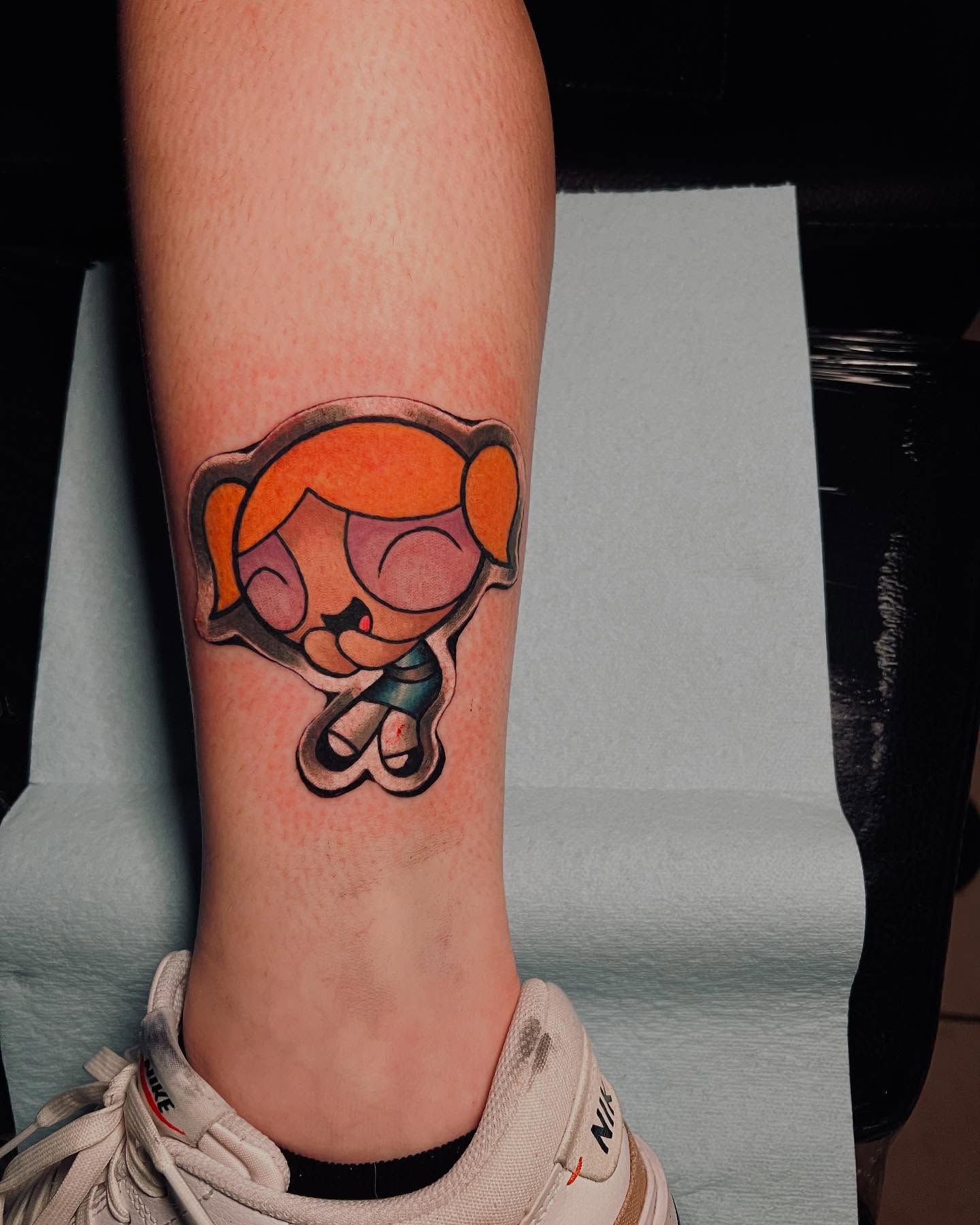 Tattoo by @art.abuse — anime