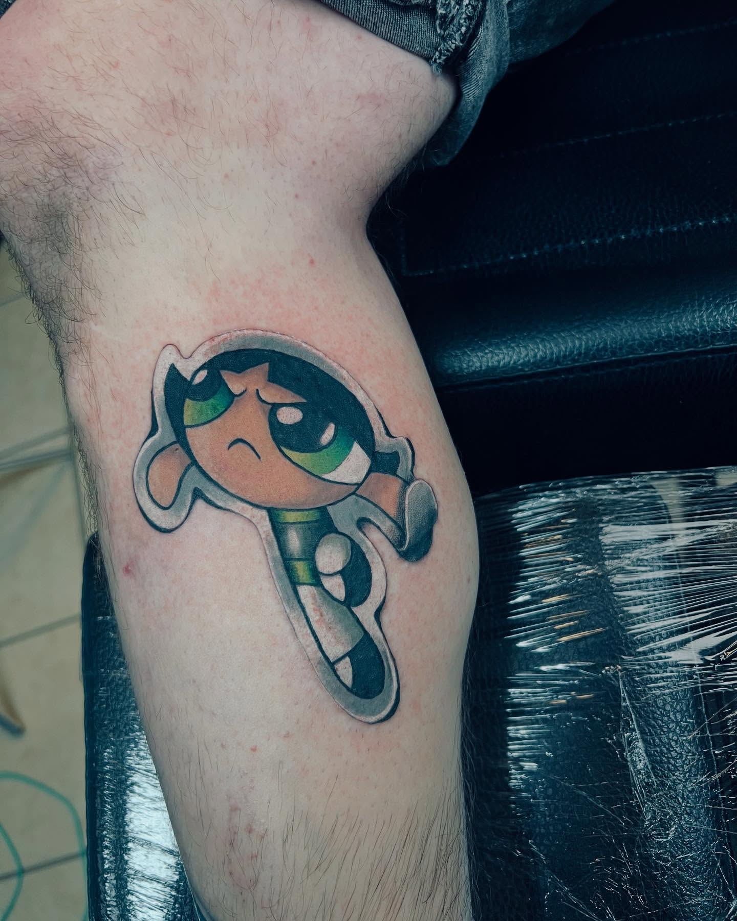 Tattoo by @art.abuse — anime