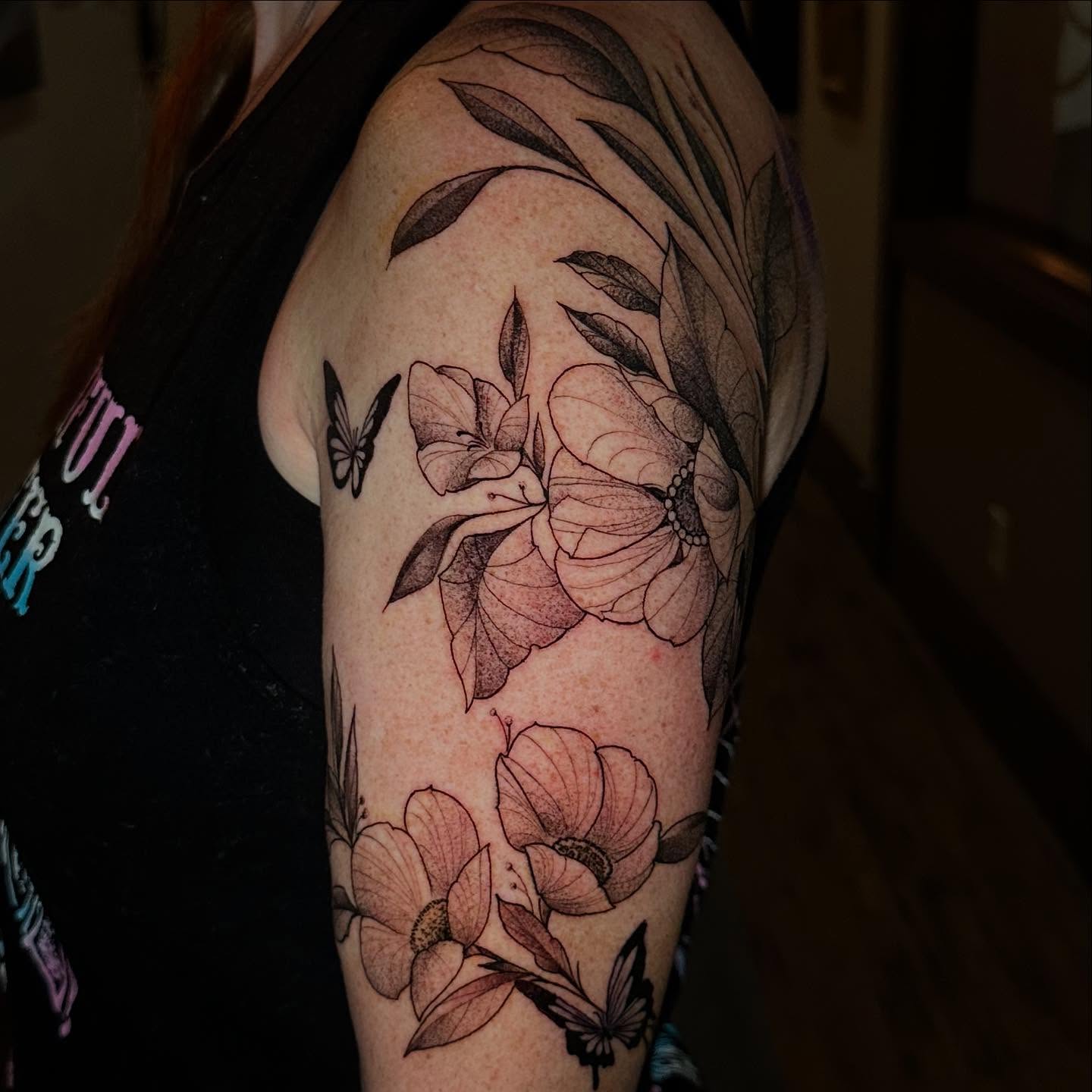 Tattoo by @chrisdoyletattoos — black_and_grey, realism