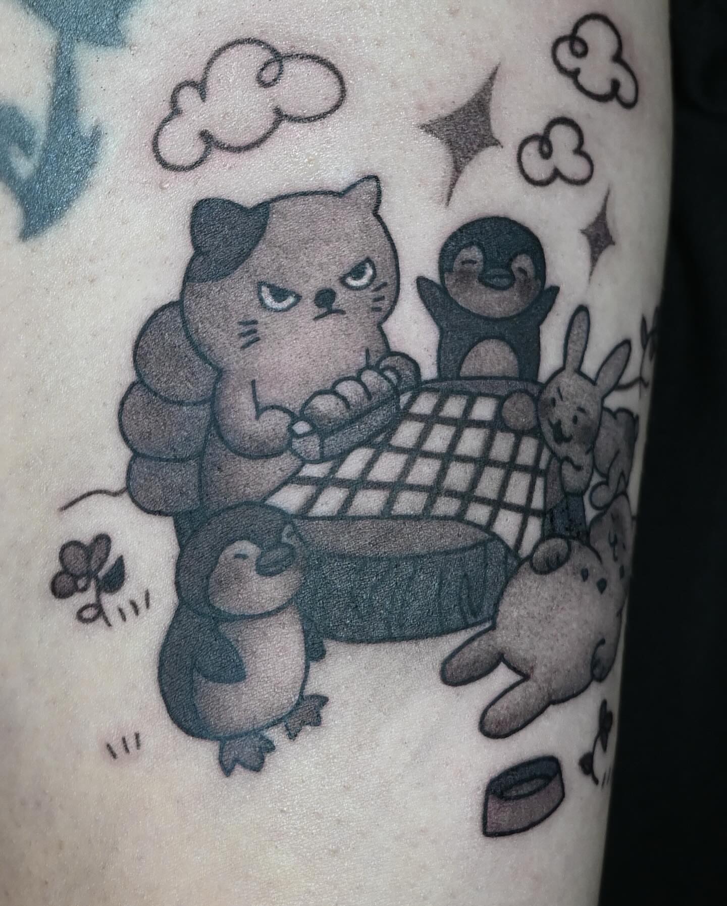 Tattoo by @gg_was_shocked — black_and_grey