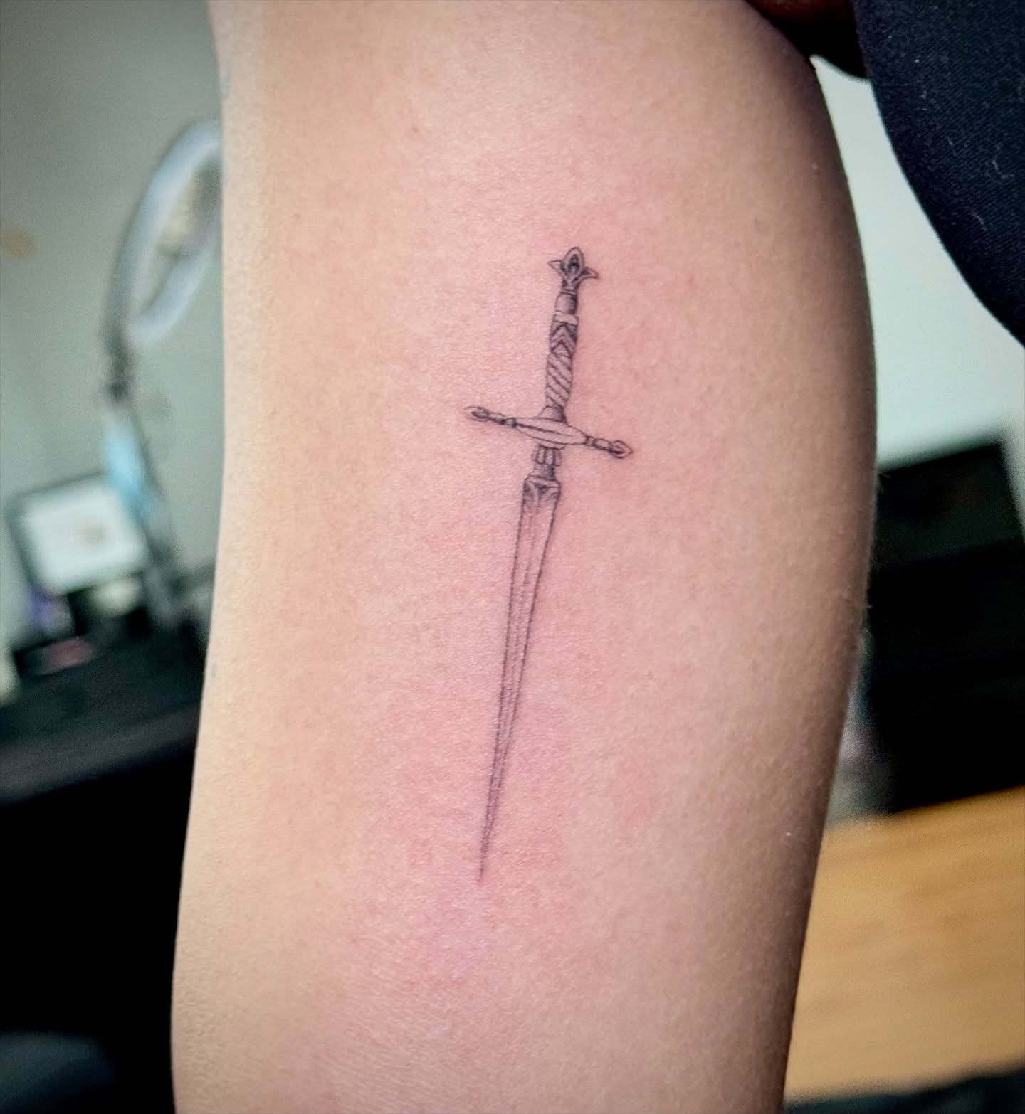 Tattoo by @av.tattooartist β black_and_grey