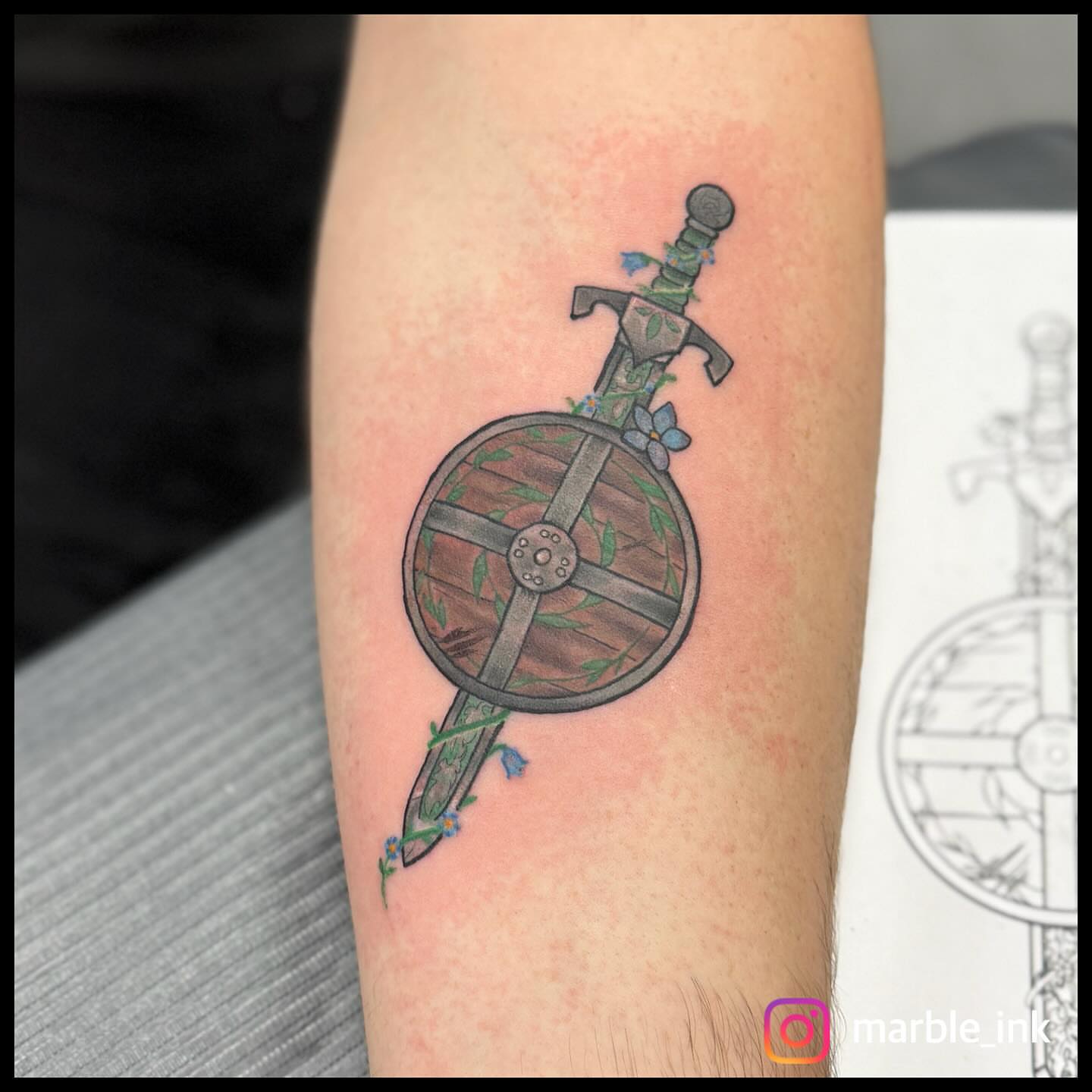 Tattoo by @marble_ink — realism