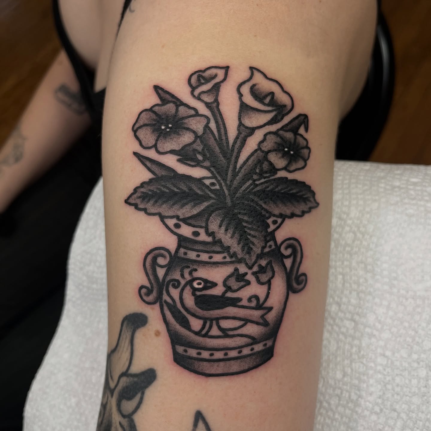 Tattoo by @bodymemory_ — black_and_grey