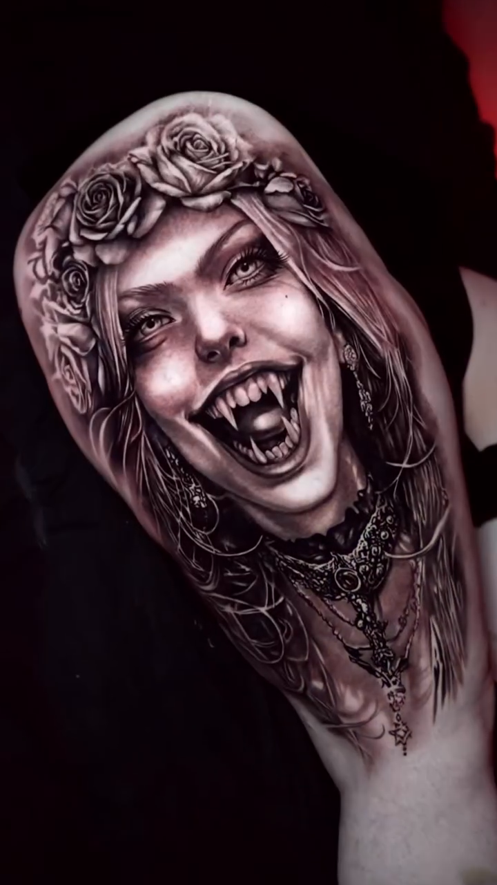 Tattoo by @jawbreakerjeremy — realism, dark_realism