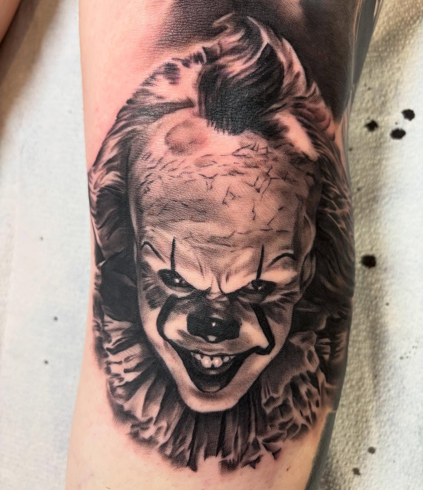 Tattoo by @mikedohertytattoos — realism, dark_realism