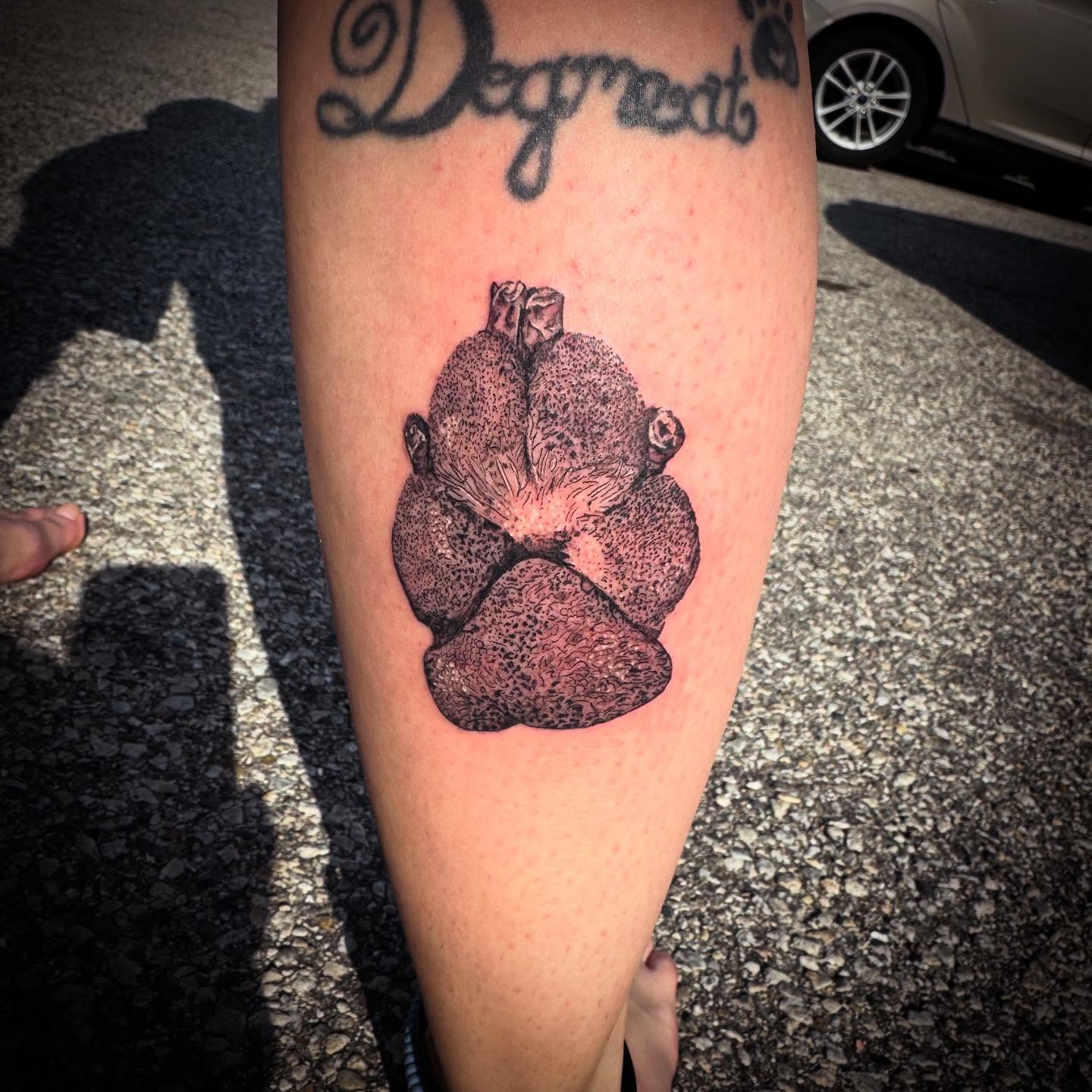 Tattoo by @tattoos_by_johnd — dotwork