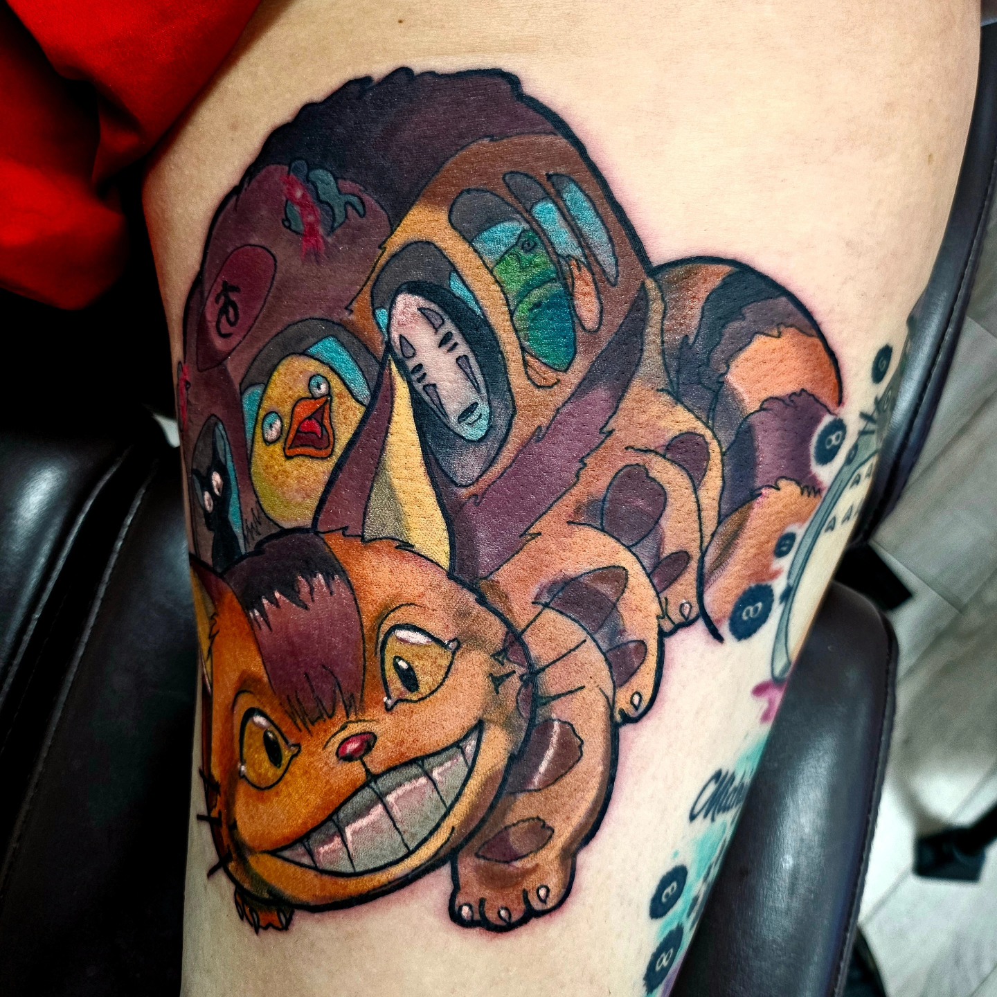 Tattoo by @eddy_arg — new_school, anime