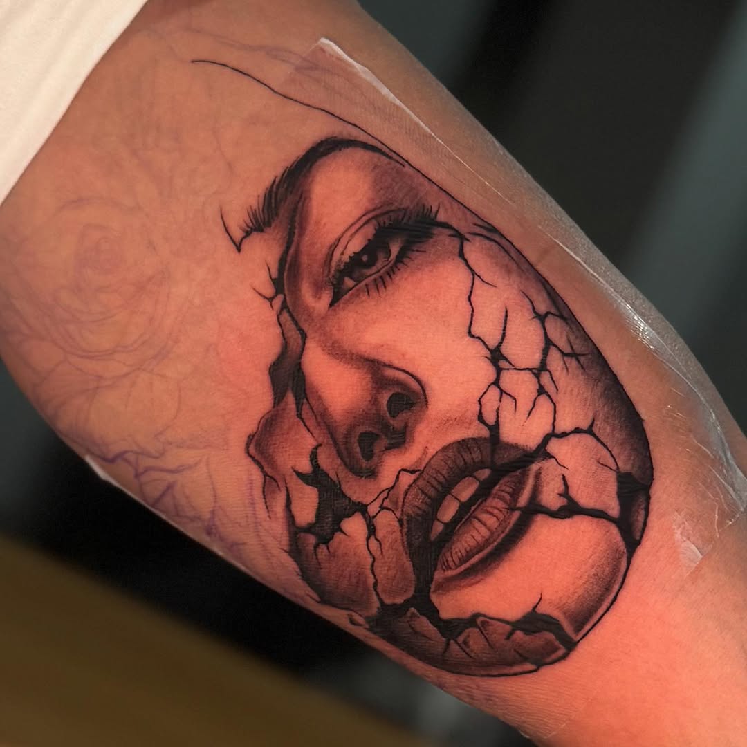 Tattoo by @inkbyj2 — realism, black_and_grey