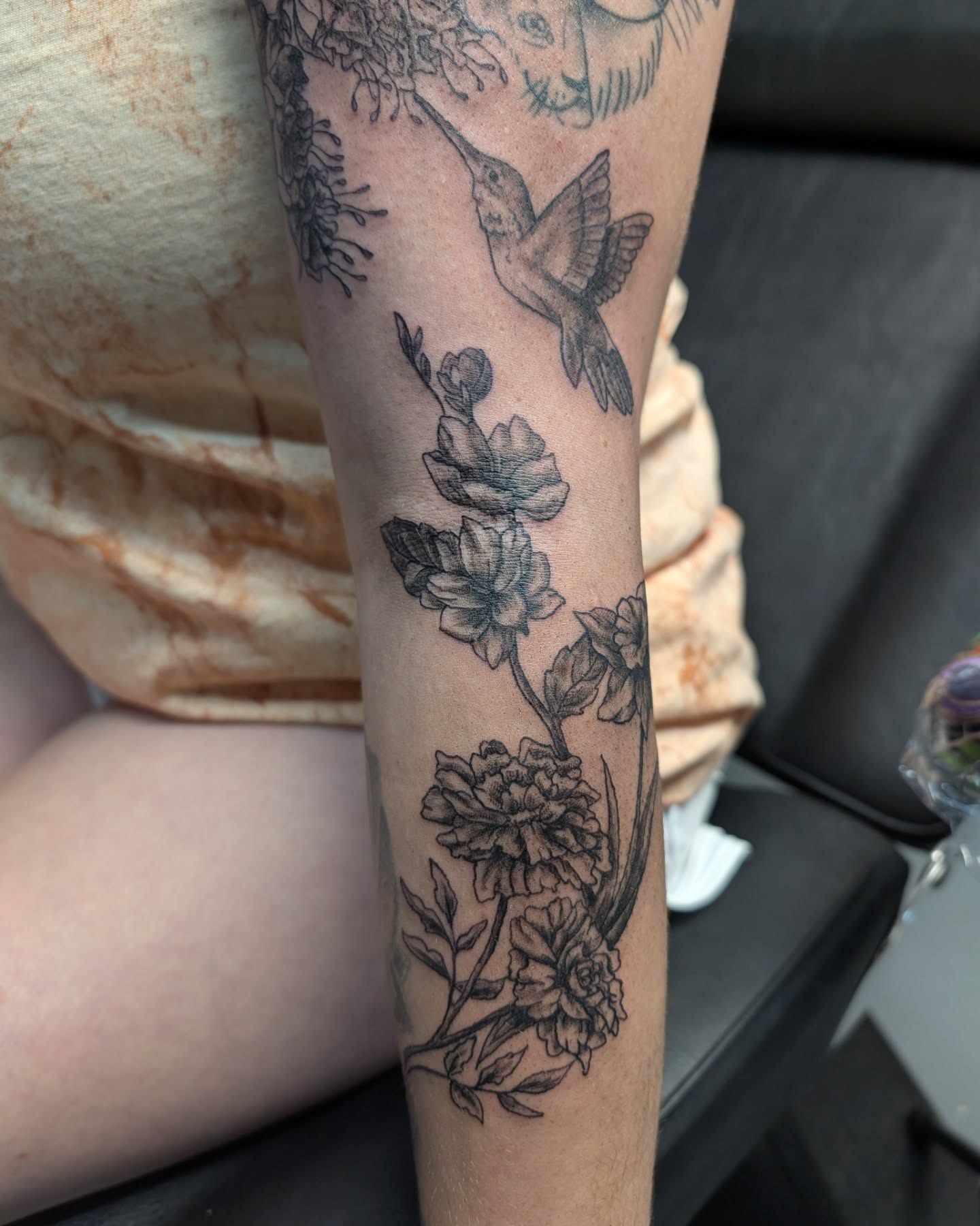 Tattoo by @druidloutattoo — black_and_grey