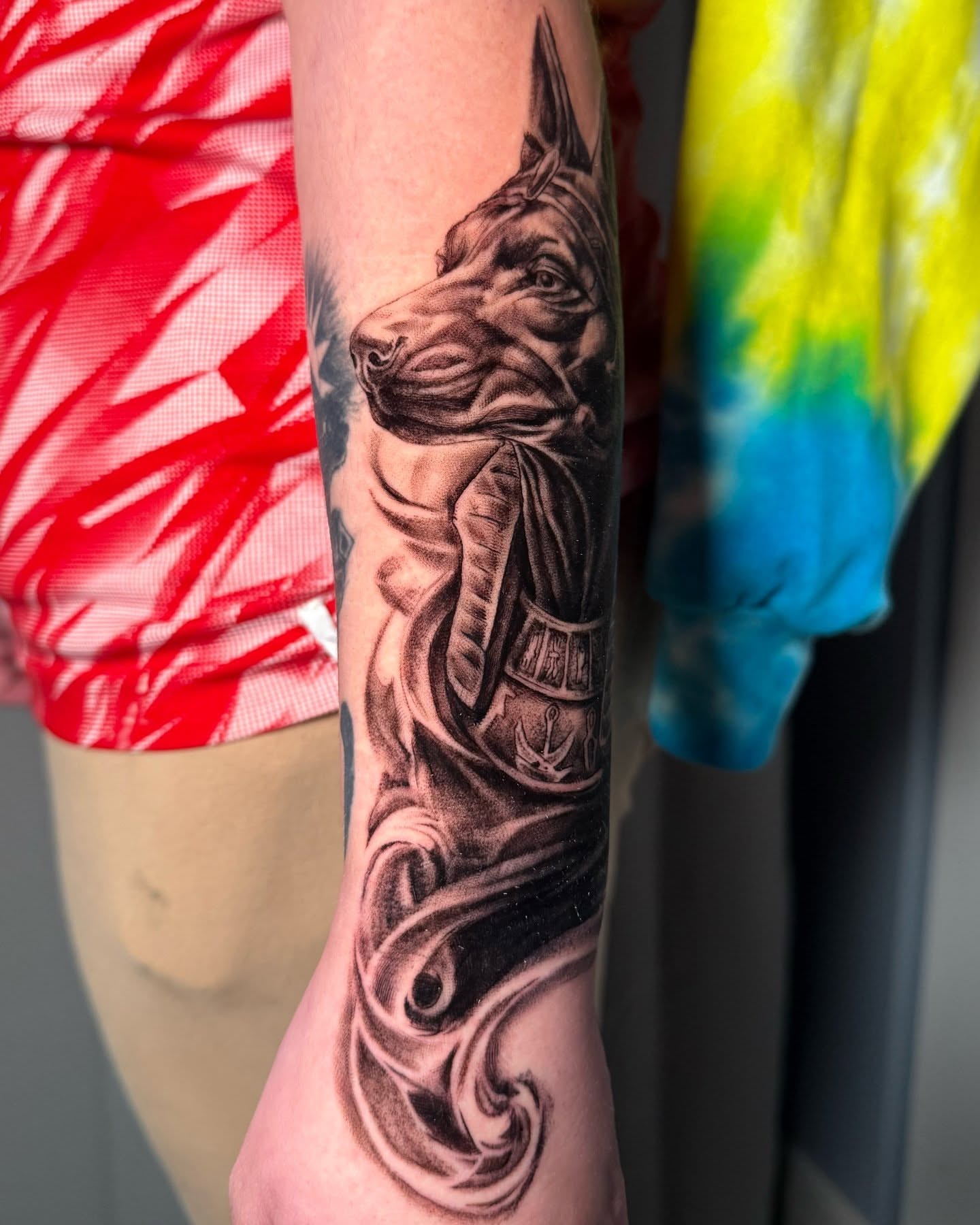 Tattoo by @the.jujueffect — black_and_grey, realism