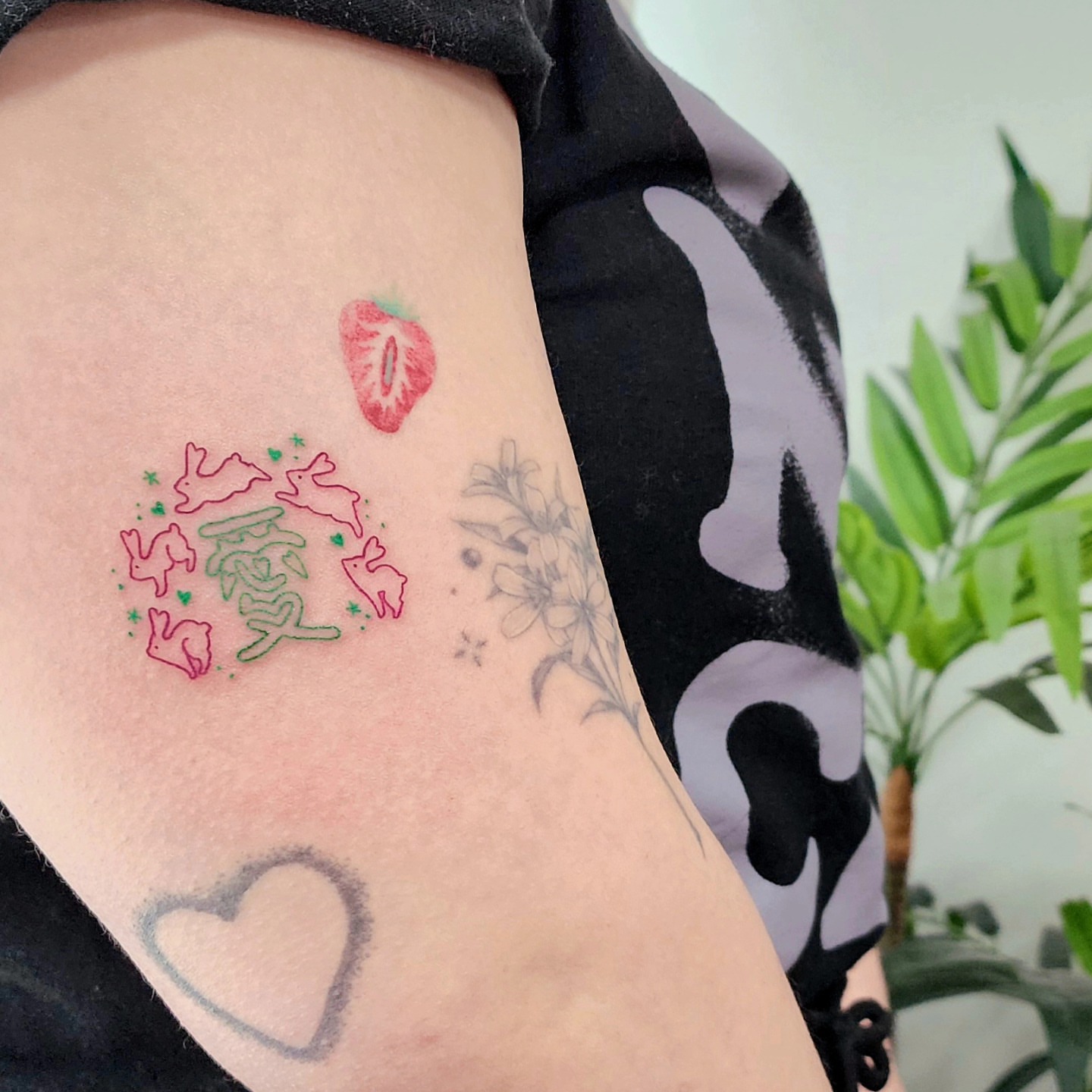 Tattoo by @noksang_ — dotwork