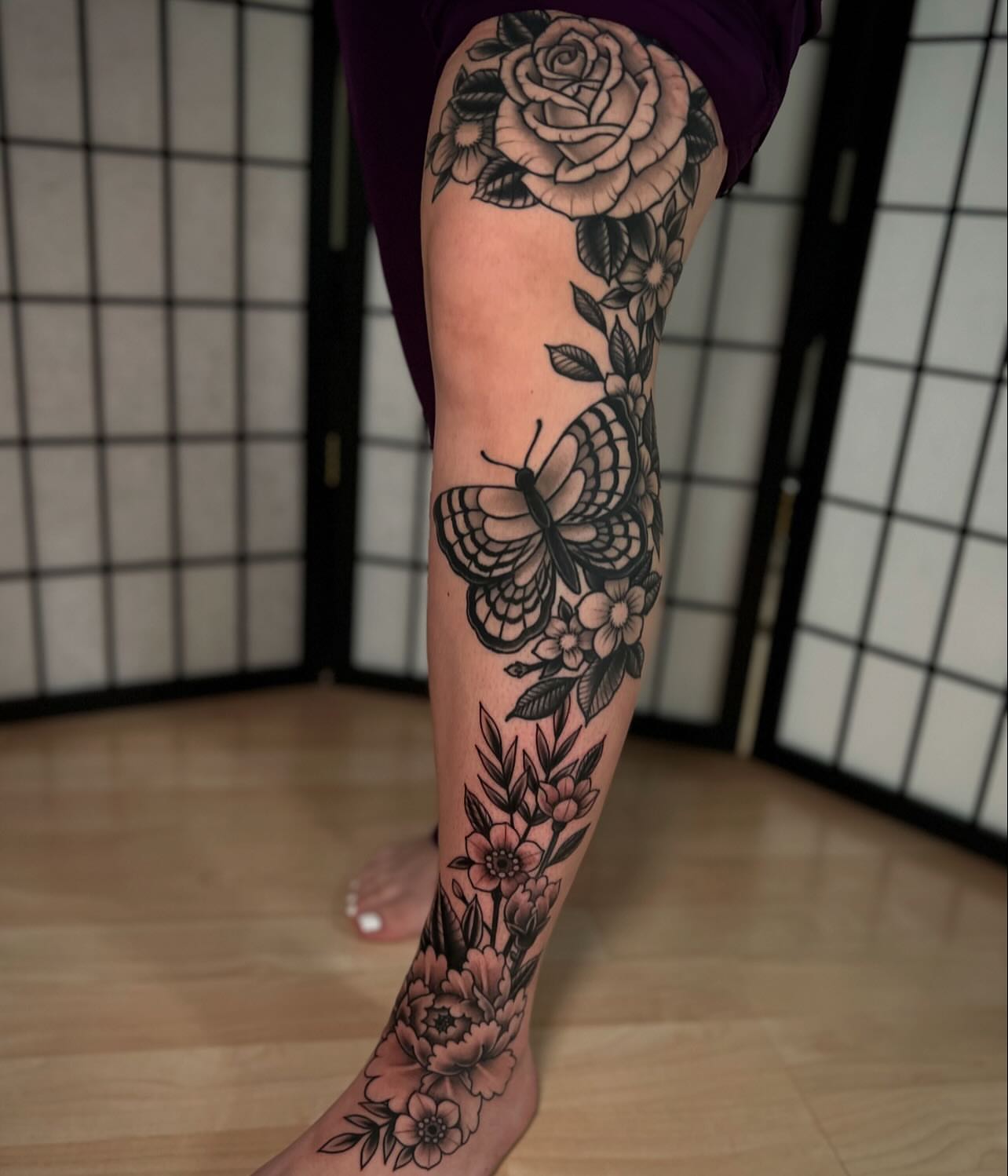 Tattoo by @chrisromolini — black_and_grey
