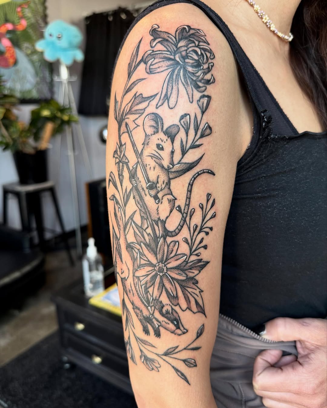 Tattoo by @morgue.in.tattoos — black_and_grey, realism