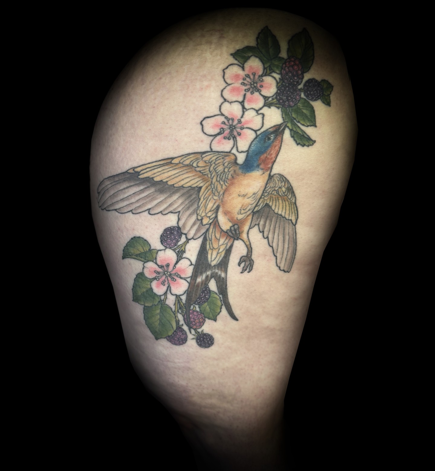 Tattoo by @tattoosbyanna — american_traditional, realism