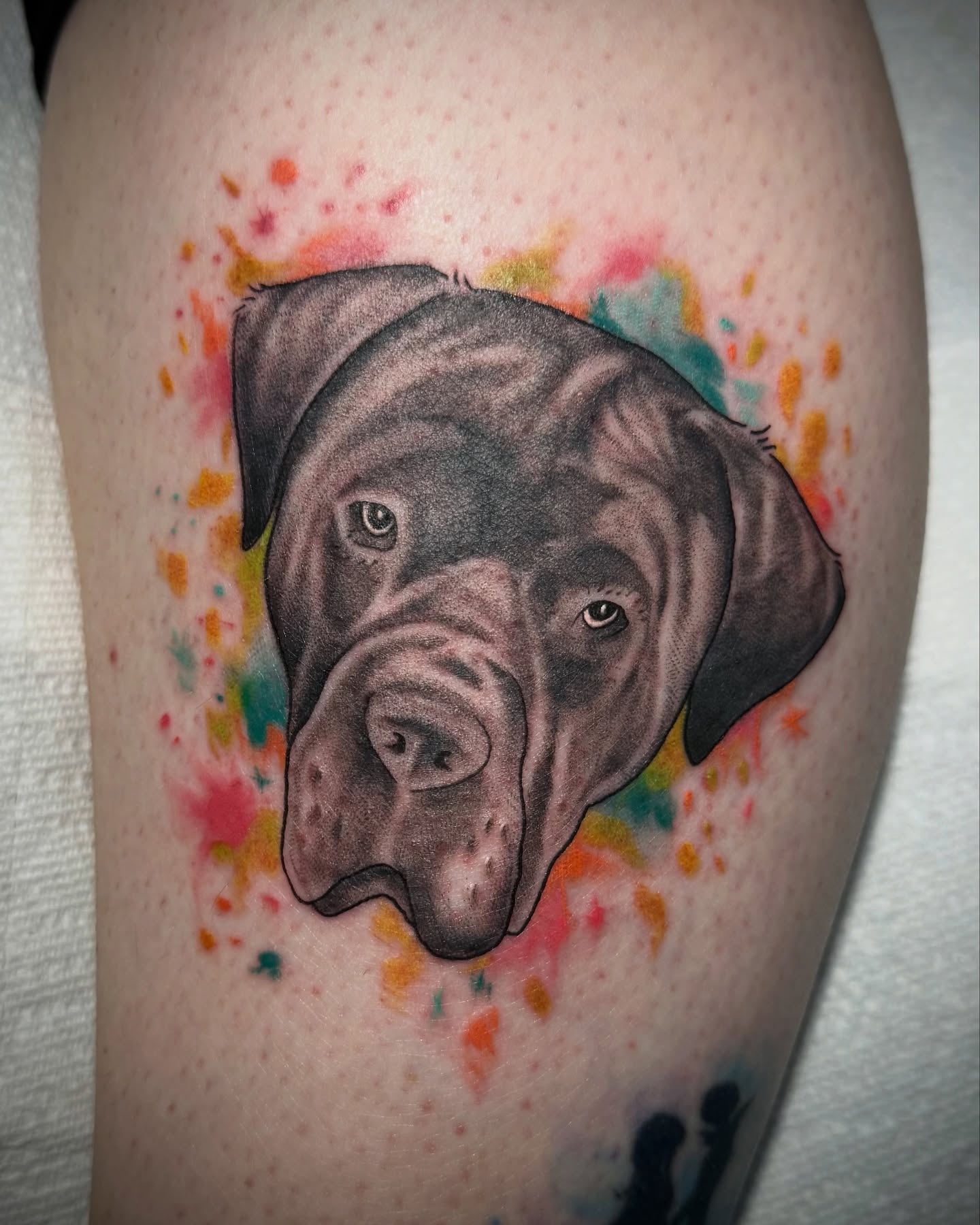 Tattoo by @urmomtat2 — realism, watercolor