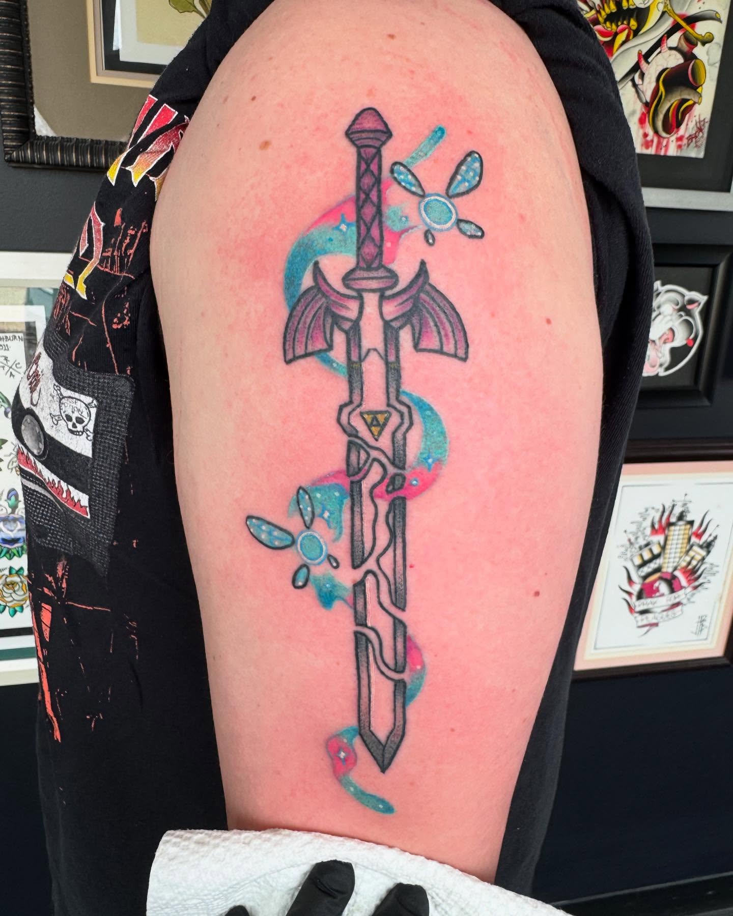 Tattoo by @not_ur_babys_ink โ watercolor