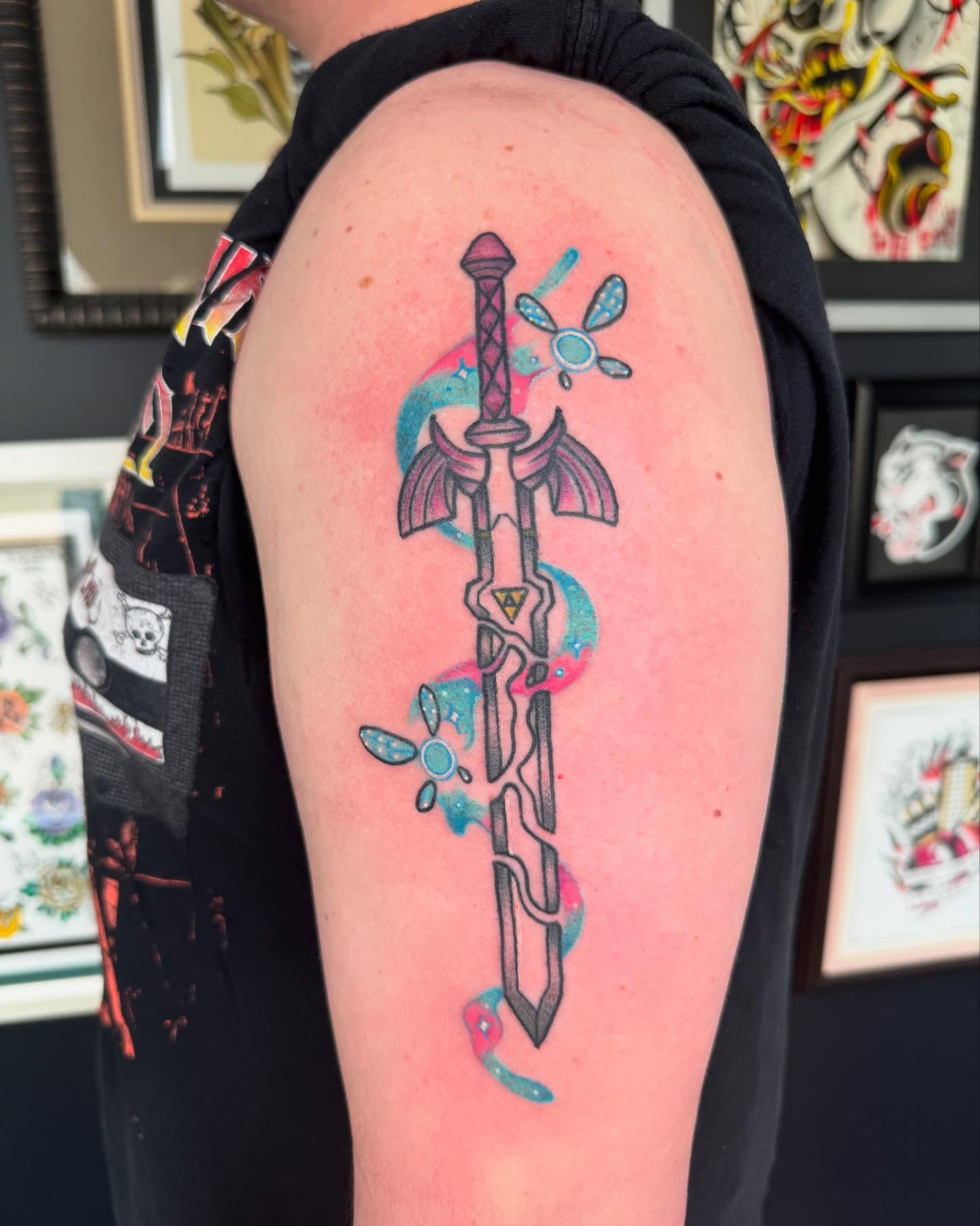 Tattoo by @not_ur_babys_ink โ new_school, watercolor