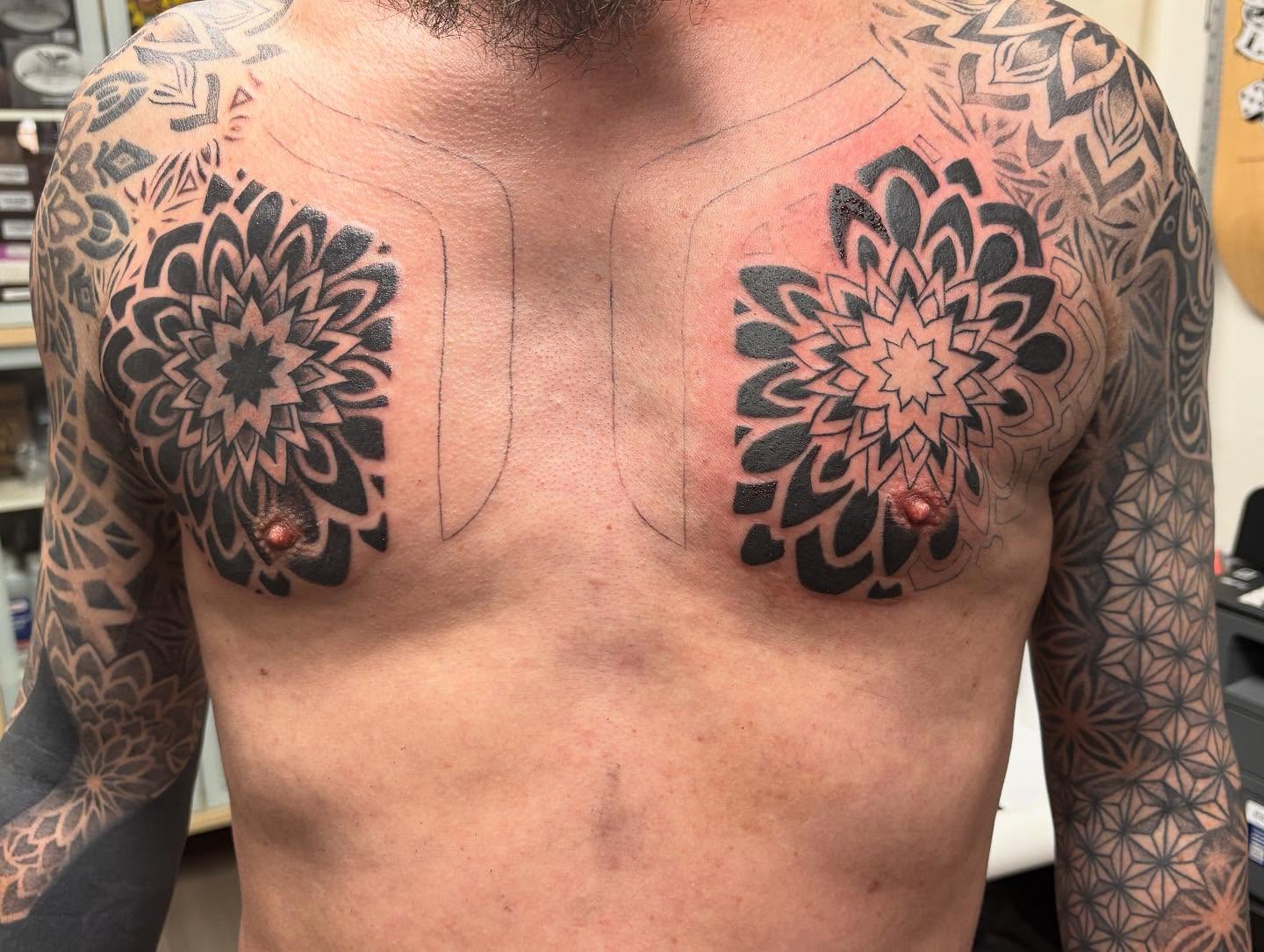 Tattoo by @jackie_tattoos — black_and_grey
