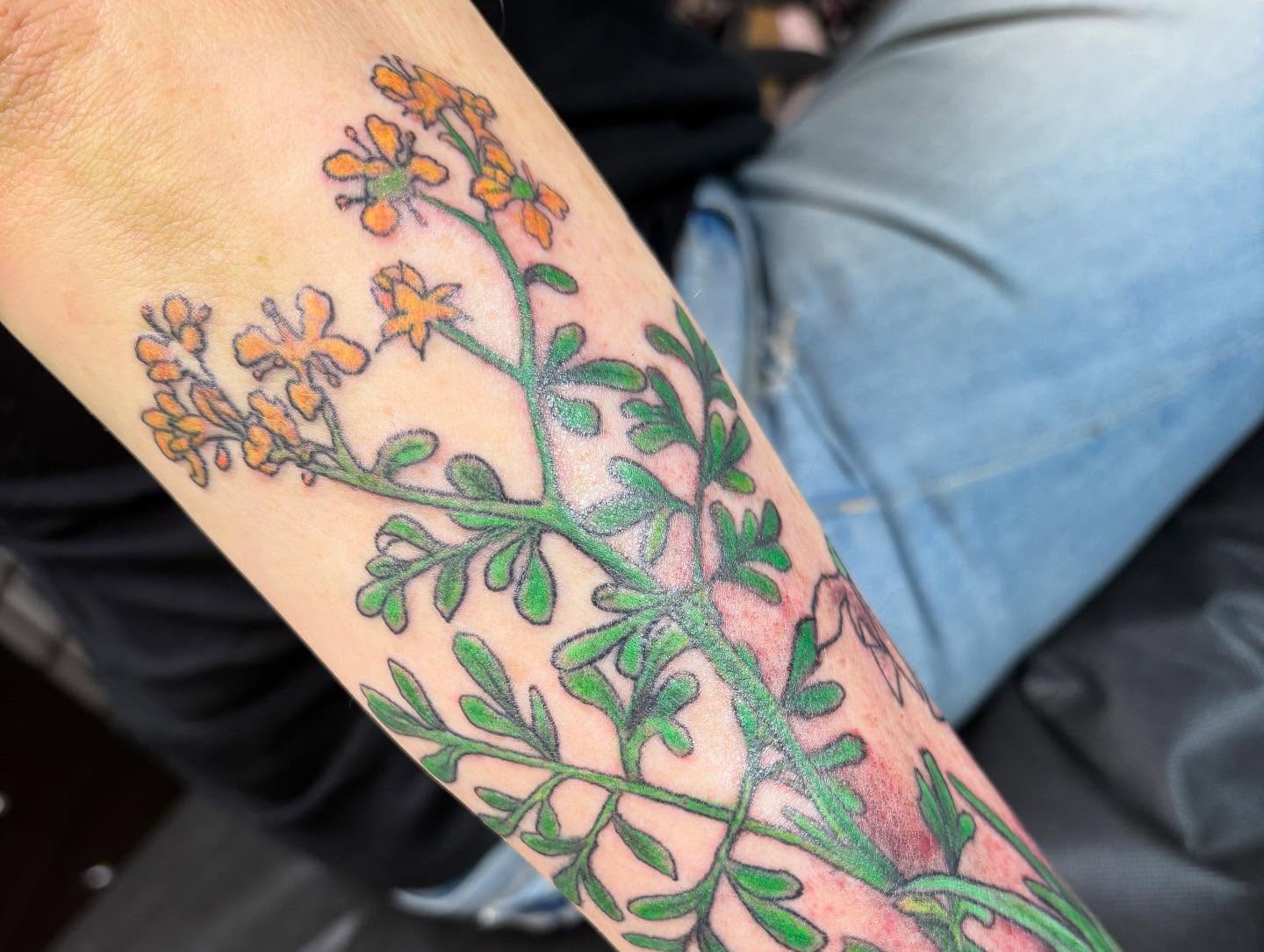 Tattoo by @jackie_tattoos — dotwork
