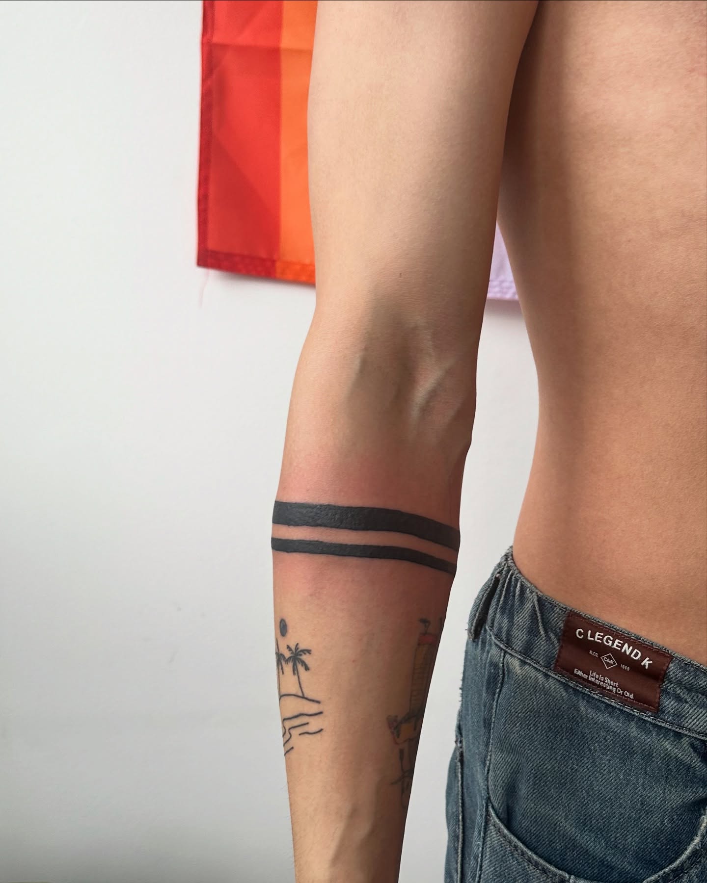 Tattoo by @maya_iconictattoo — minimalist