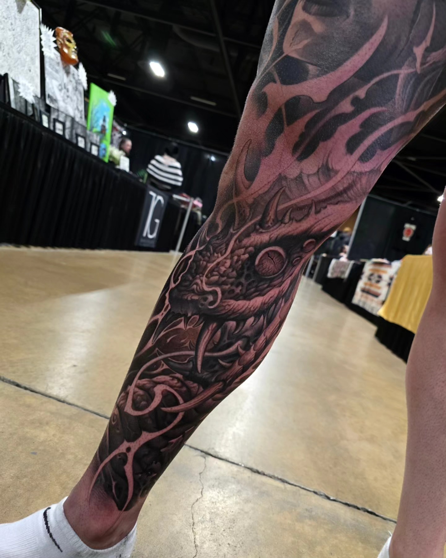 Tattoo by @gagecheesmantattoos — dark_realism